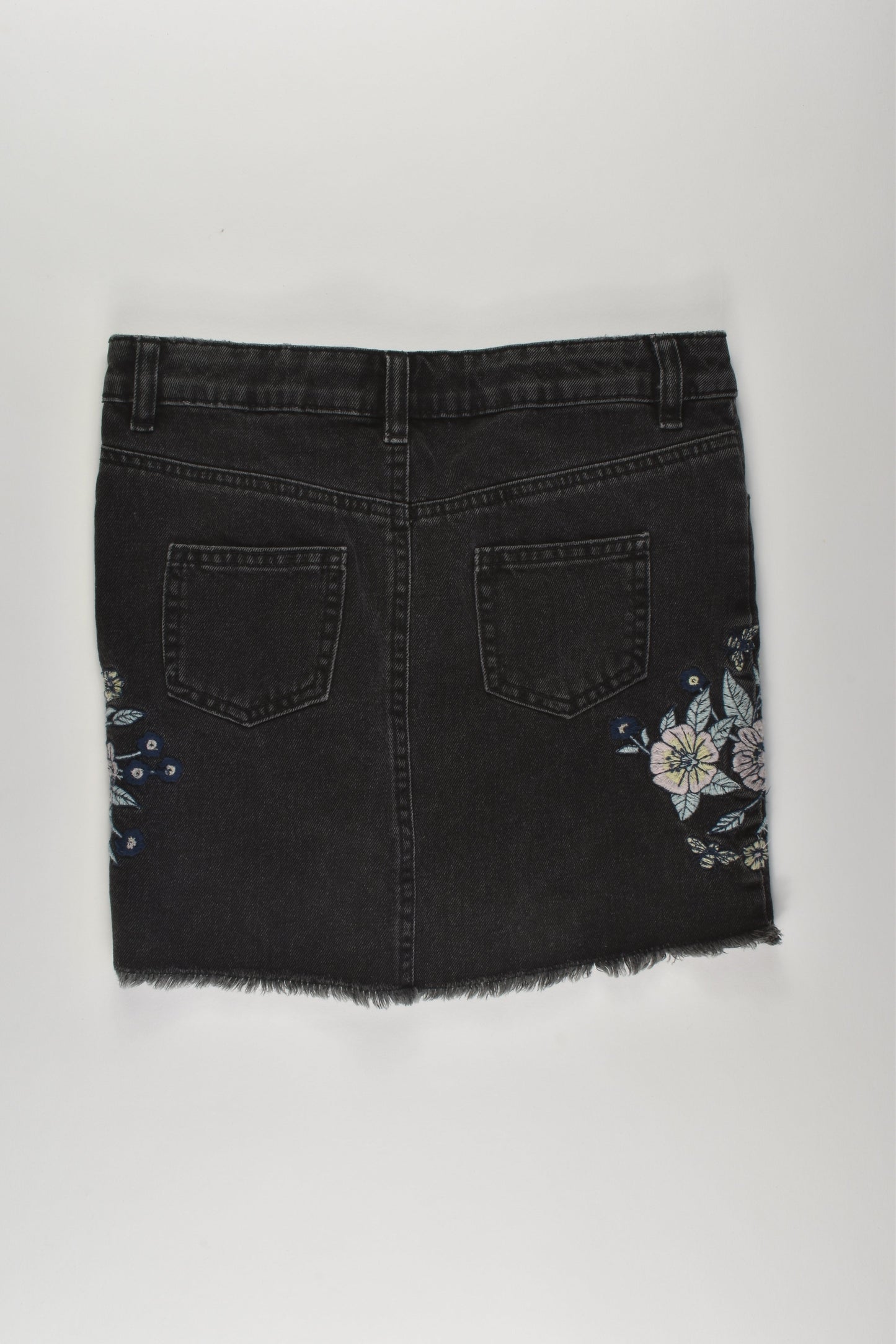 Clothing & Co Size 10 Embroidery Denim Skirt