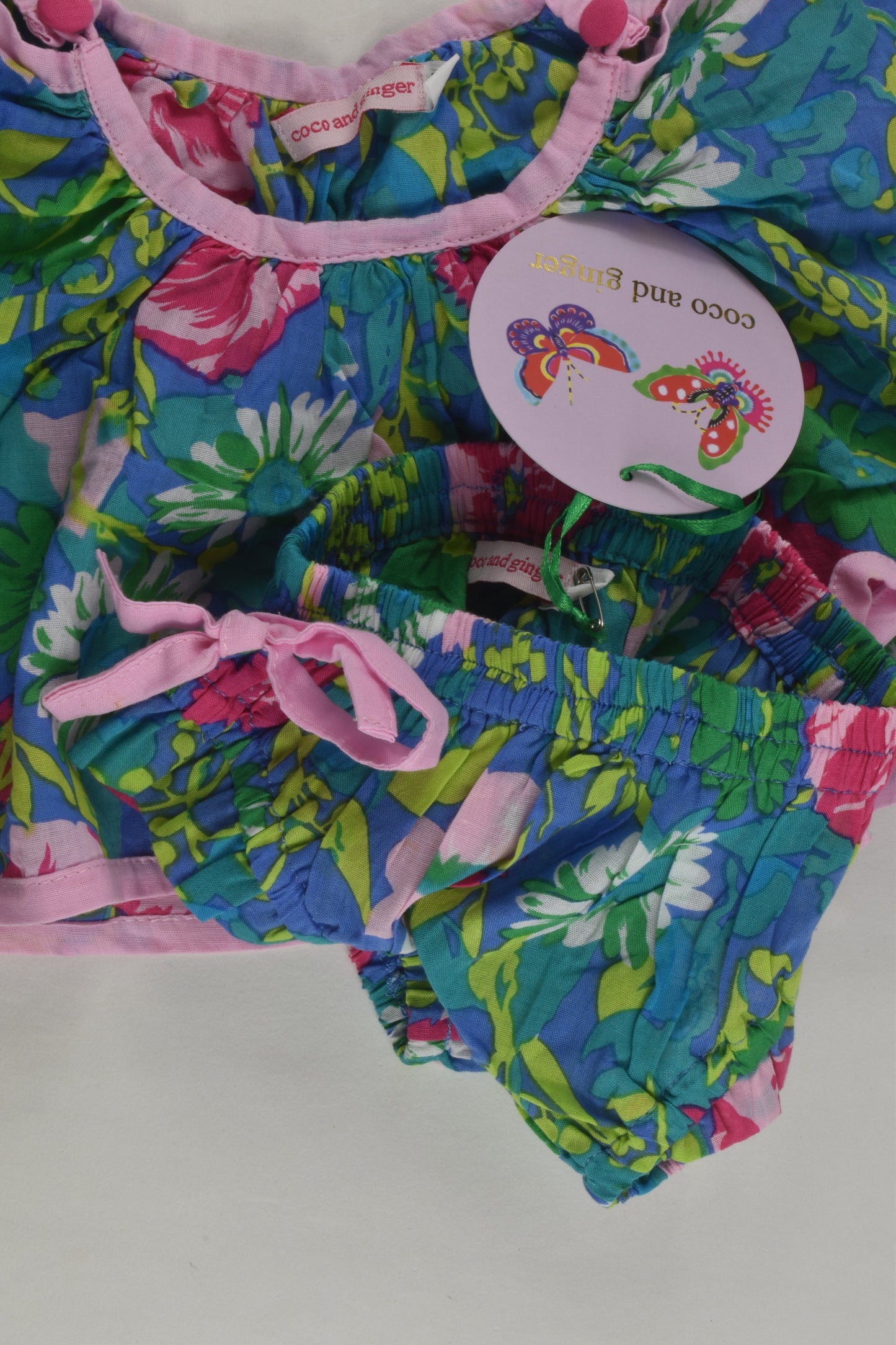 Coco and Ginger Size 1 Floral Outfi