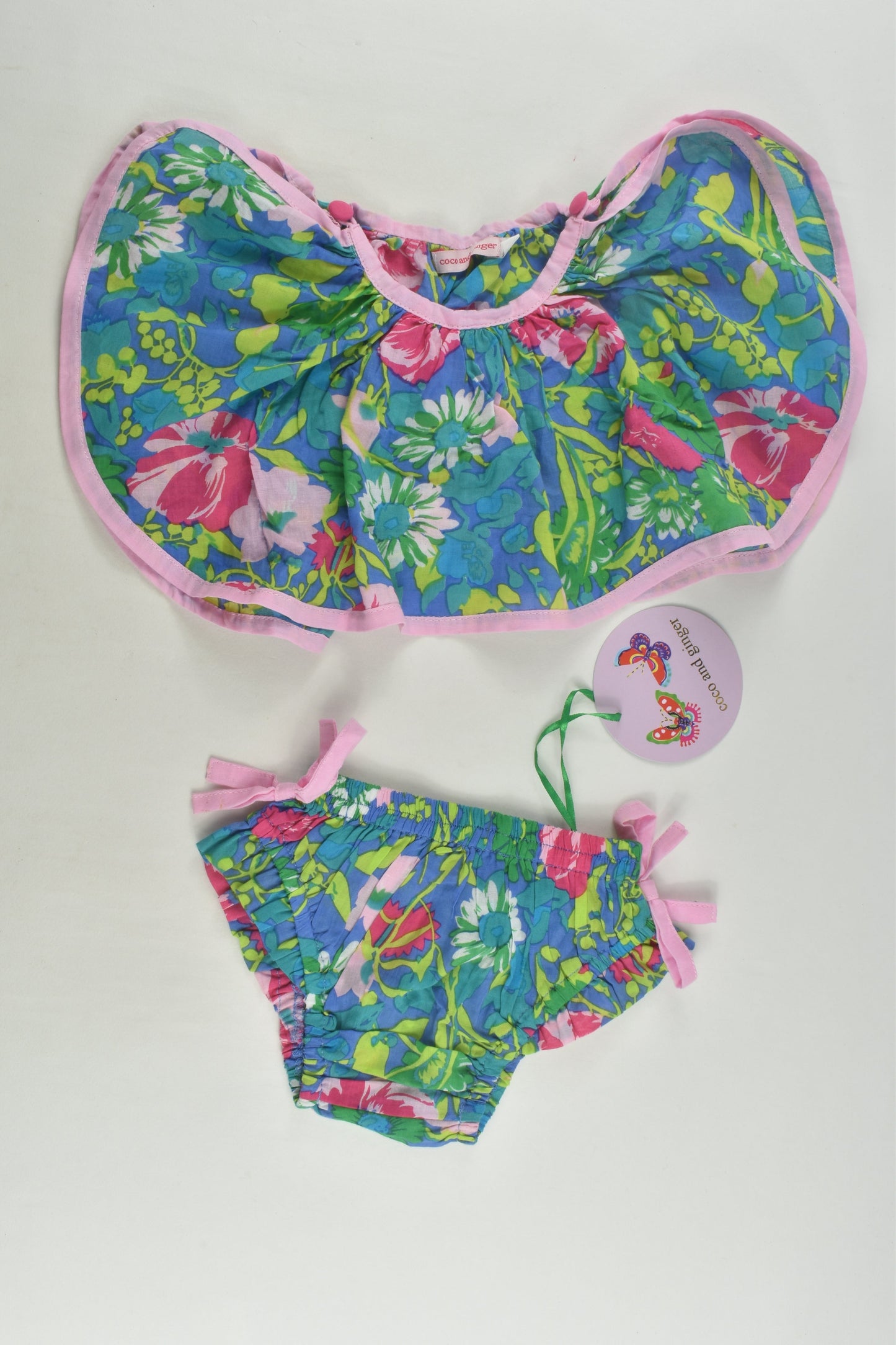 Coco and Ginger Size 1 Floral Outfi
