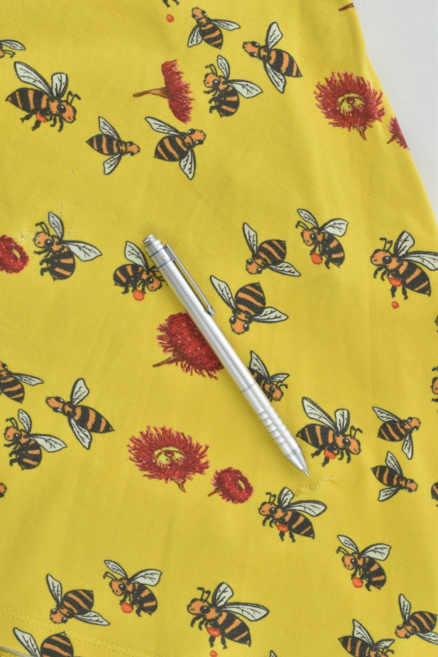 Coddie & Womple Size 5 Bumble Bees Organic Dress