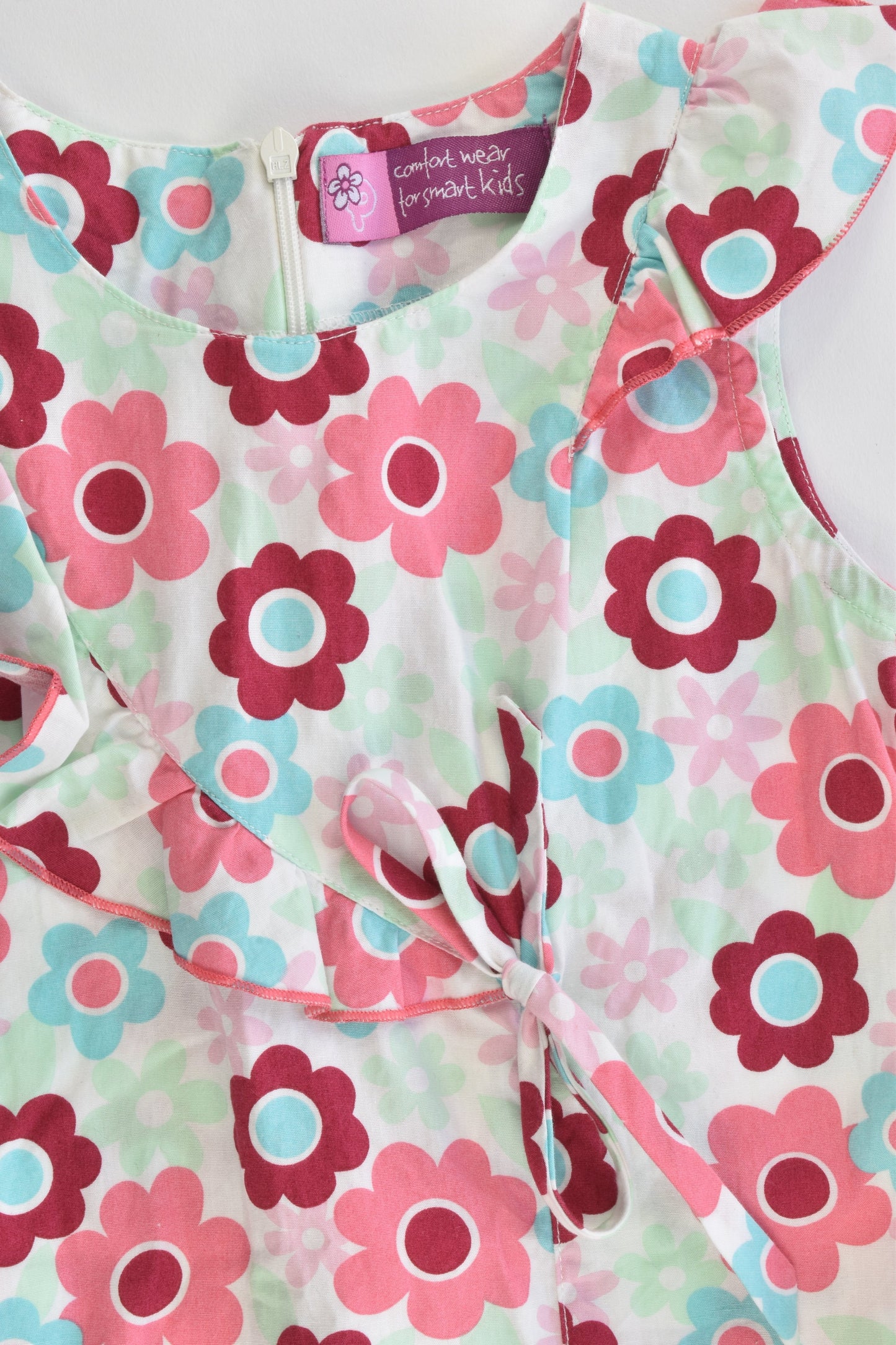 Comfort Wear For Smart Kids Size 4 Floral Dress