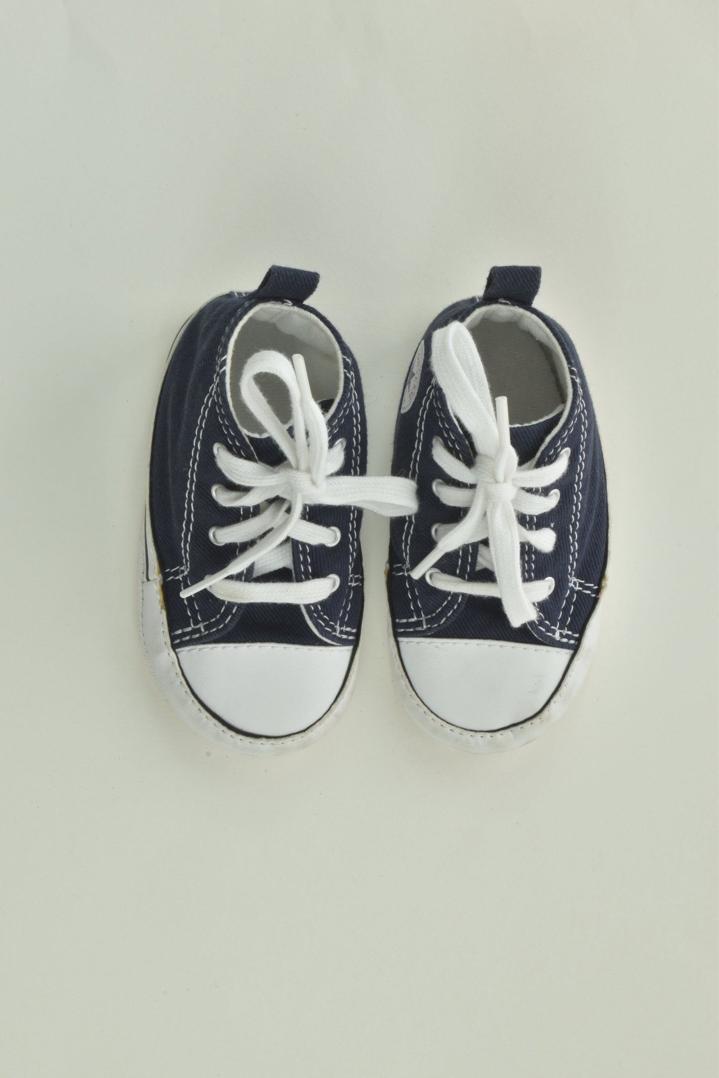 Converse All Star Size 4 Navy Soft Sole Shoes