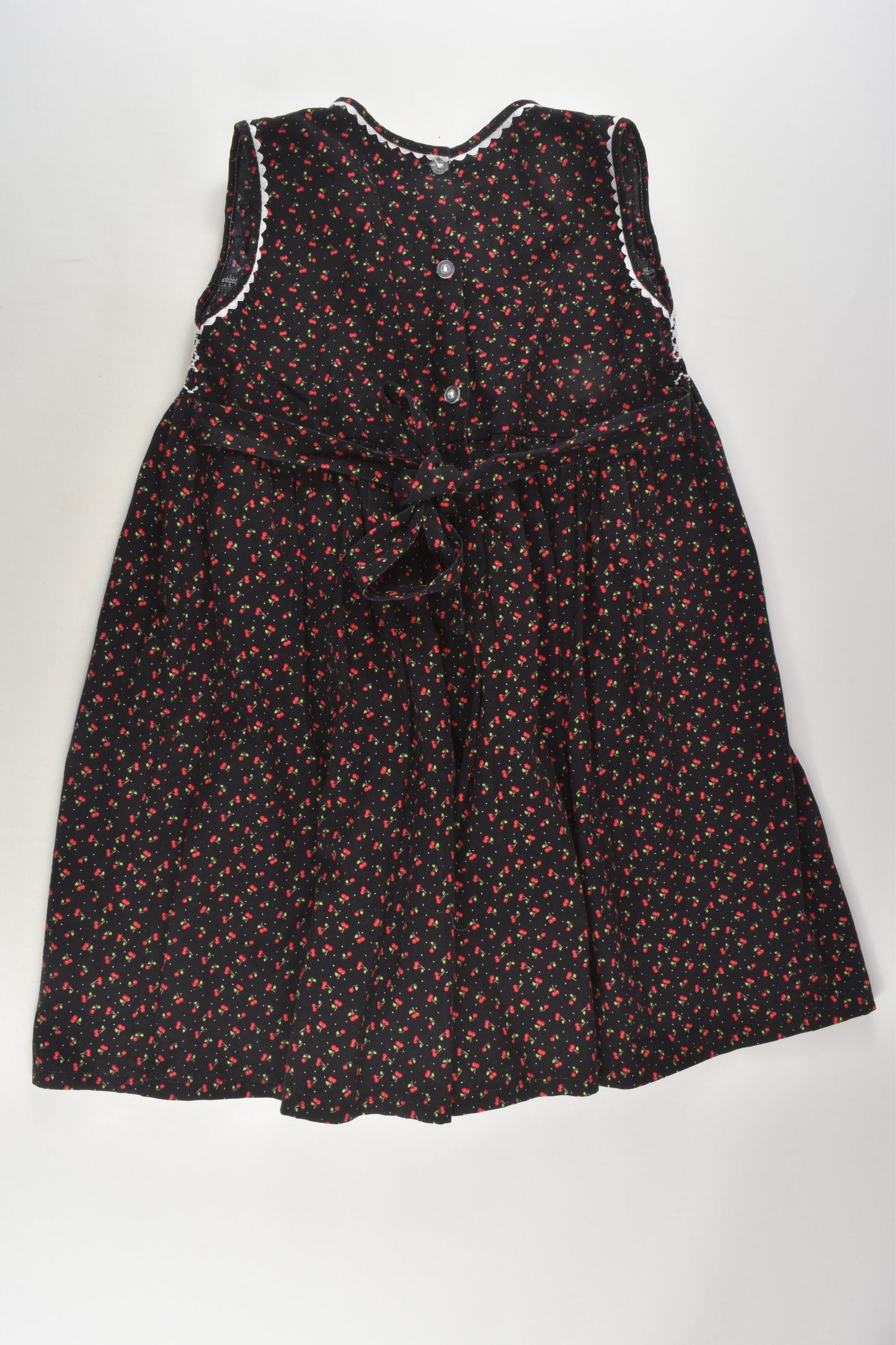 Cotton Club Size 6 Smocked Cherries Dress