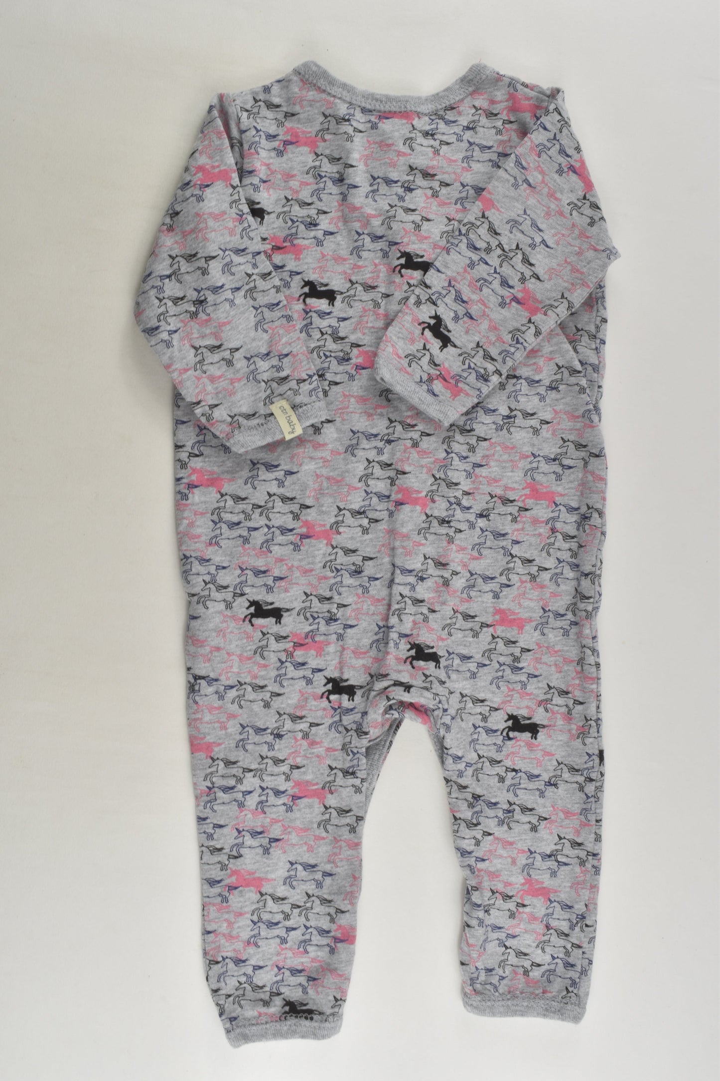Cotton On Baby Size 0 Unicorn Romper