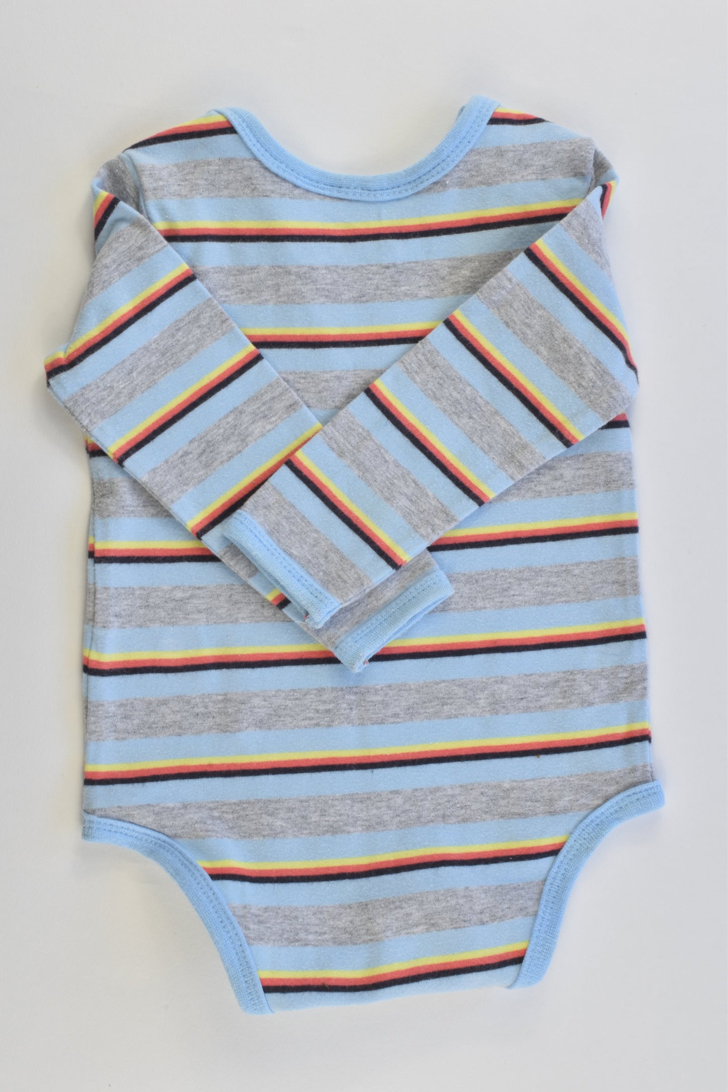 Cotton On Baby Size 000 (0-3 months, 62 cm) Striped Bodysuit