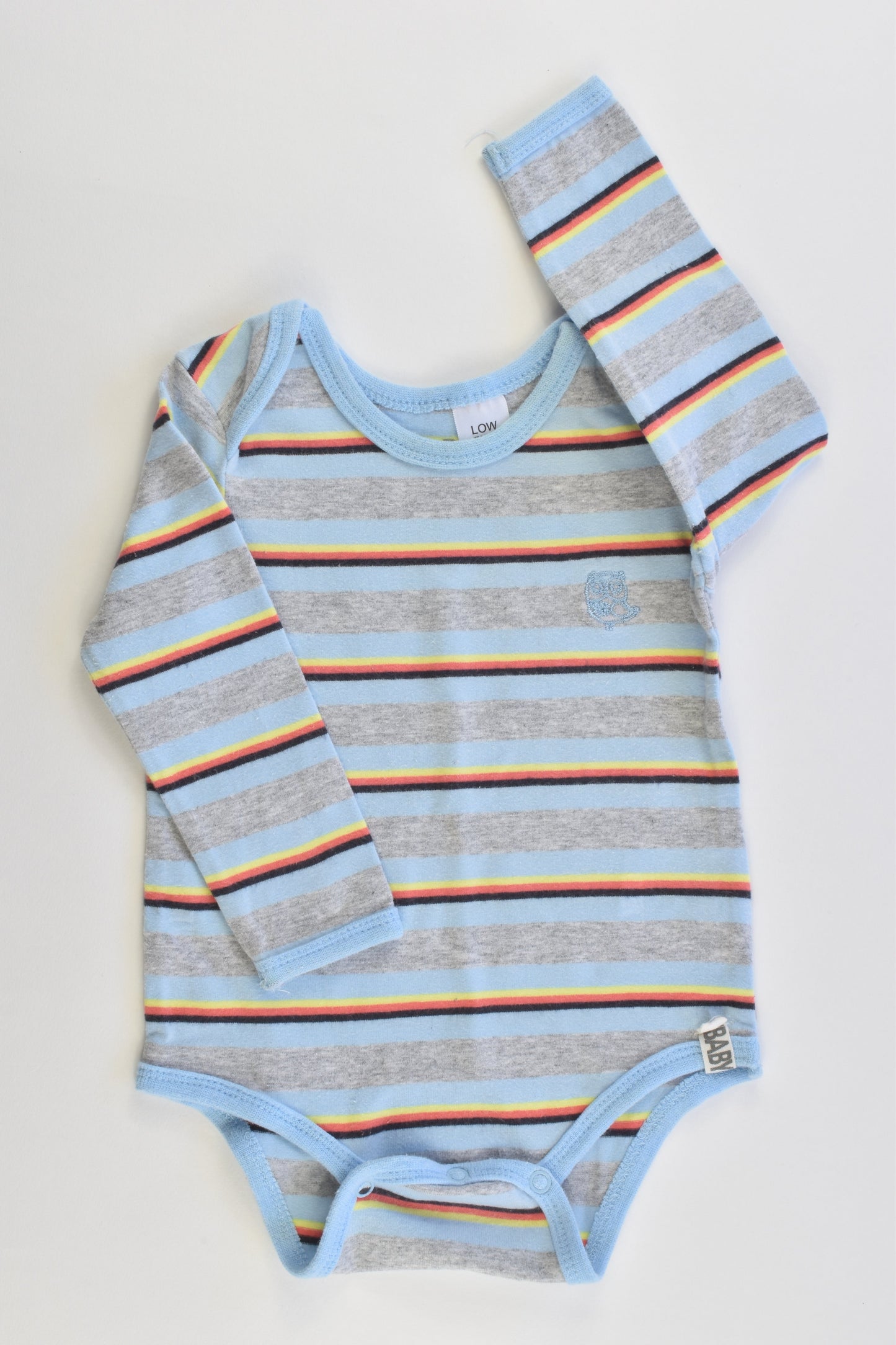 Cotton On Baby Size 000 (0-3 months, 62 cm) Striped Bodysuit