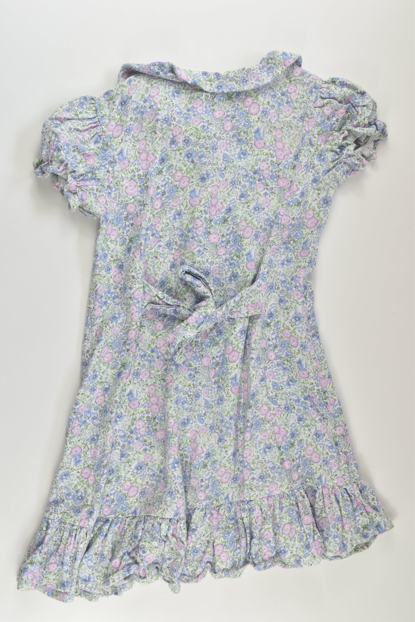 Cotton On Kids Size 4 Linen Blend Liberty Print Dress