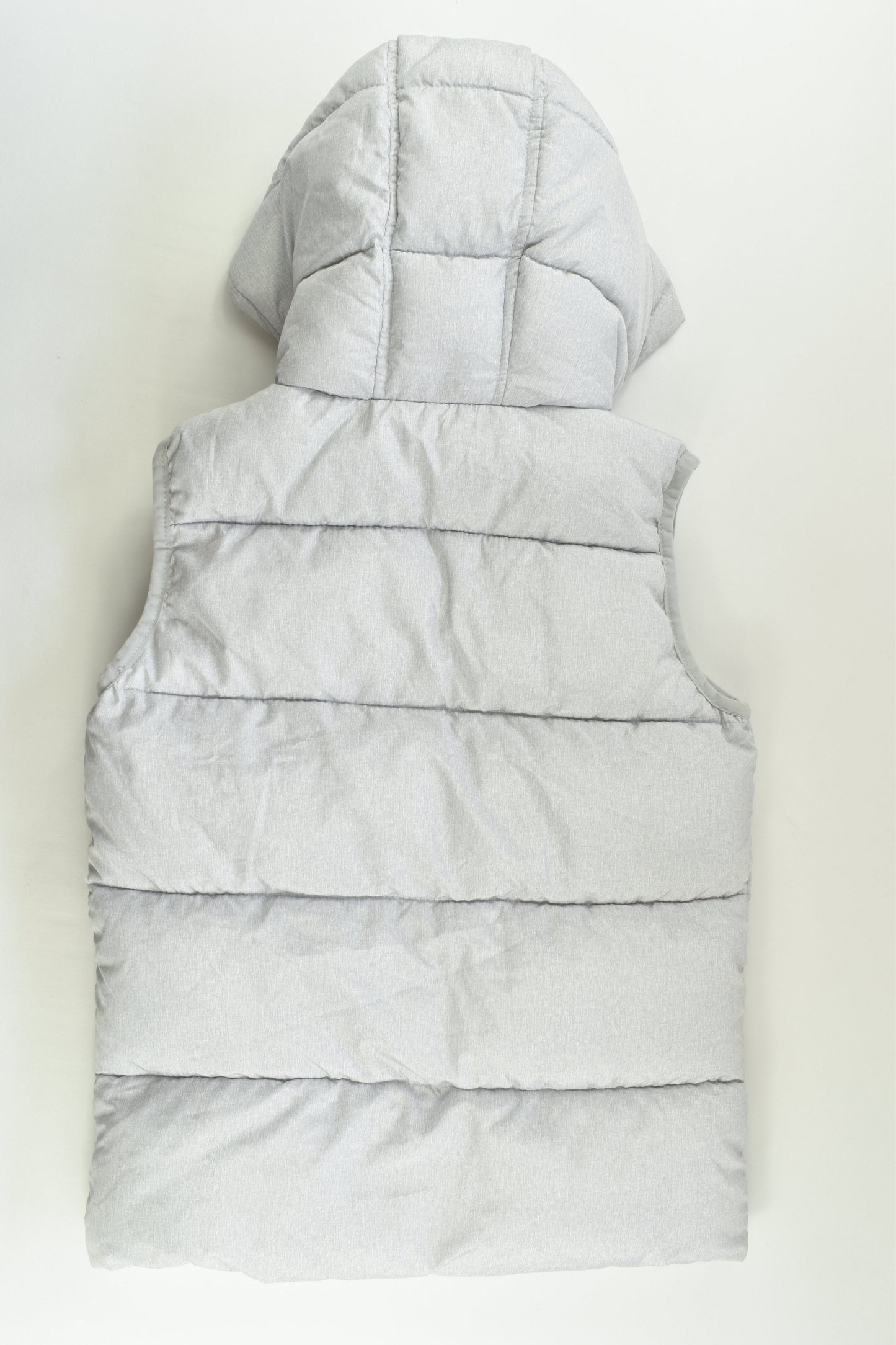 Cotton On Kids Size 5-6 Warm Hooded Puffer Vest