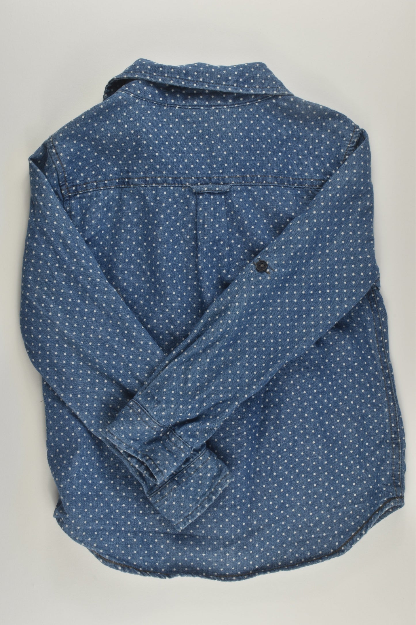 Cotton On Kids Size 5 Denim Shirt