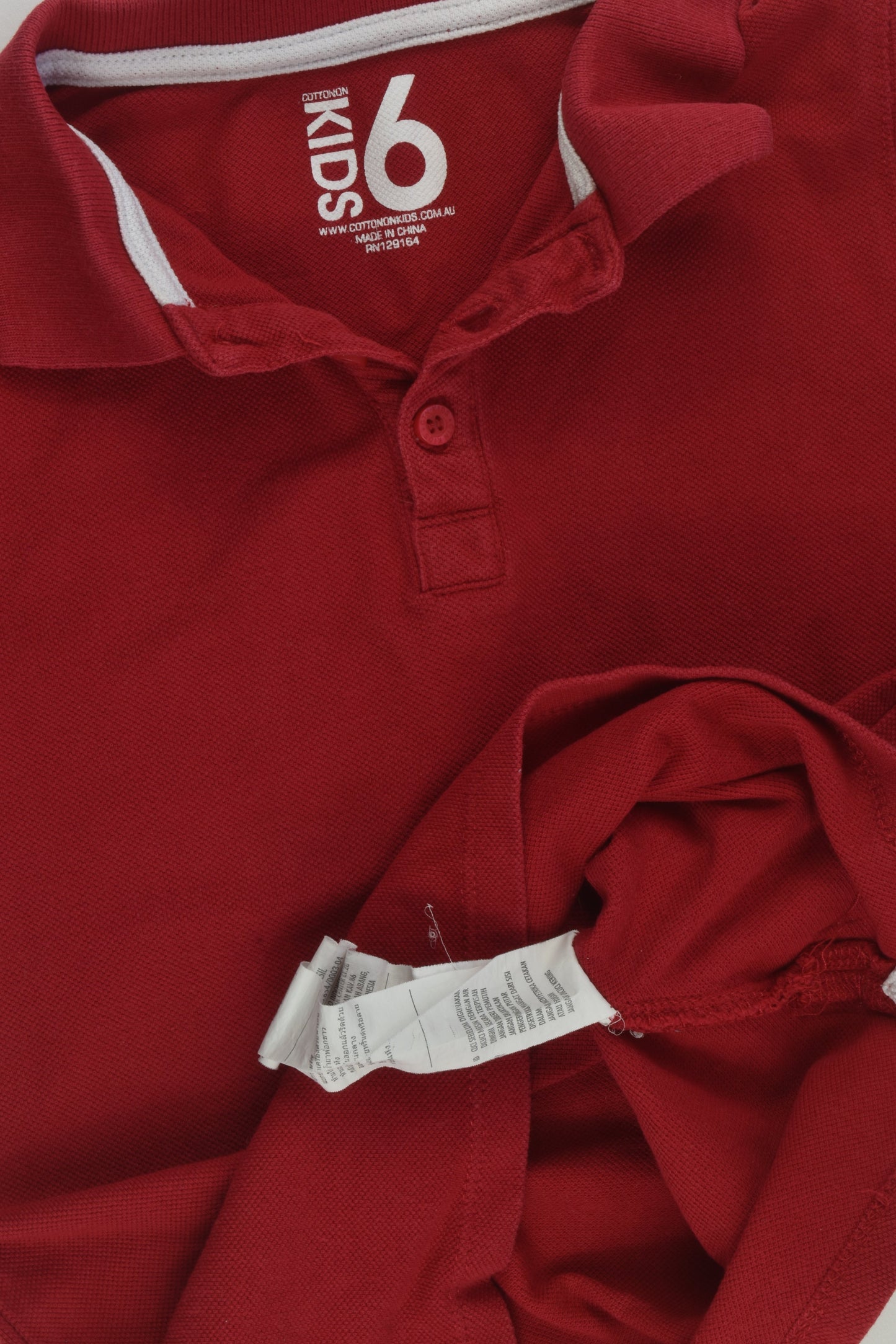 Cotton On Kids Size 6 Polo Shirt