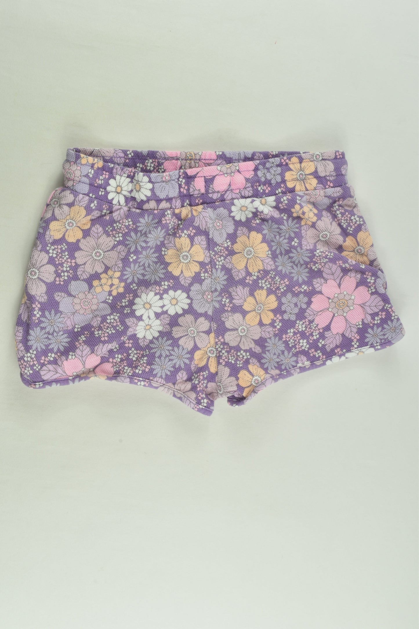 Cotton On Kids Size 6 Retro Flowers Shorts