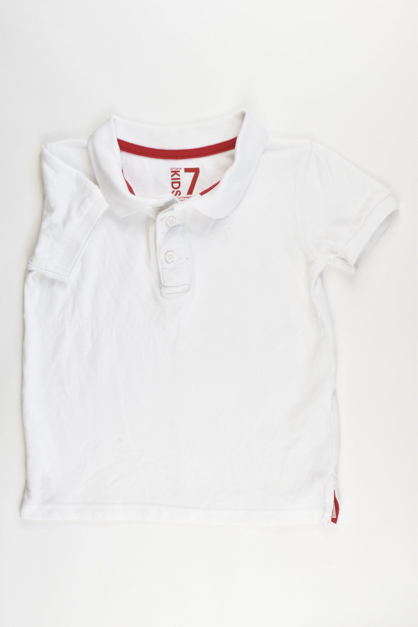 Cotton On Kids Size 7 Collared T-shirt