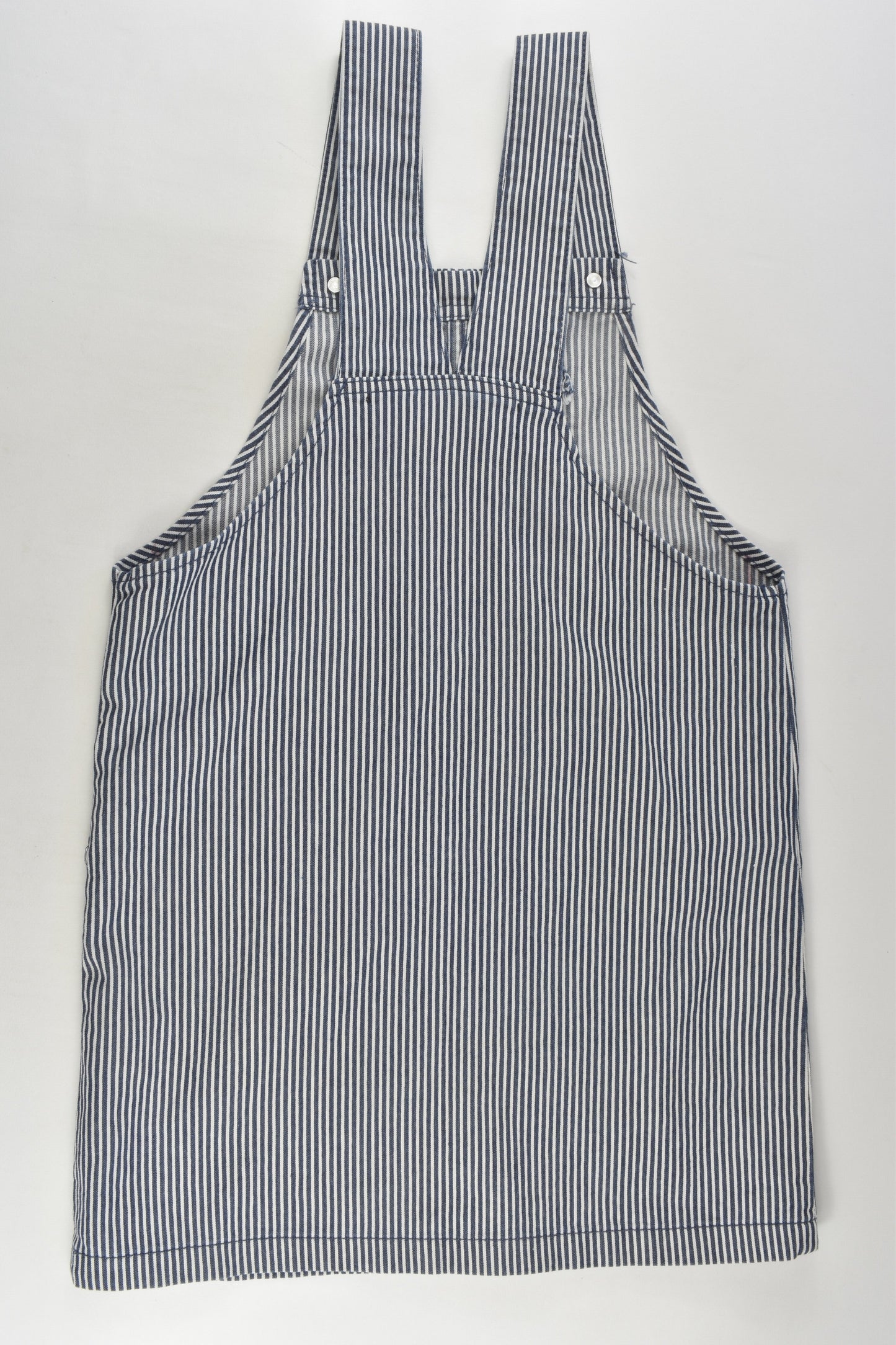 Cotton On Kids Size 9 Striped Pinafore Dress