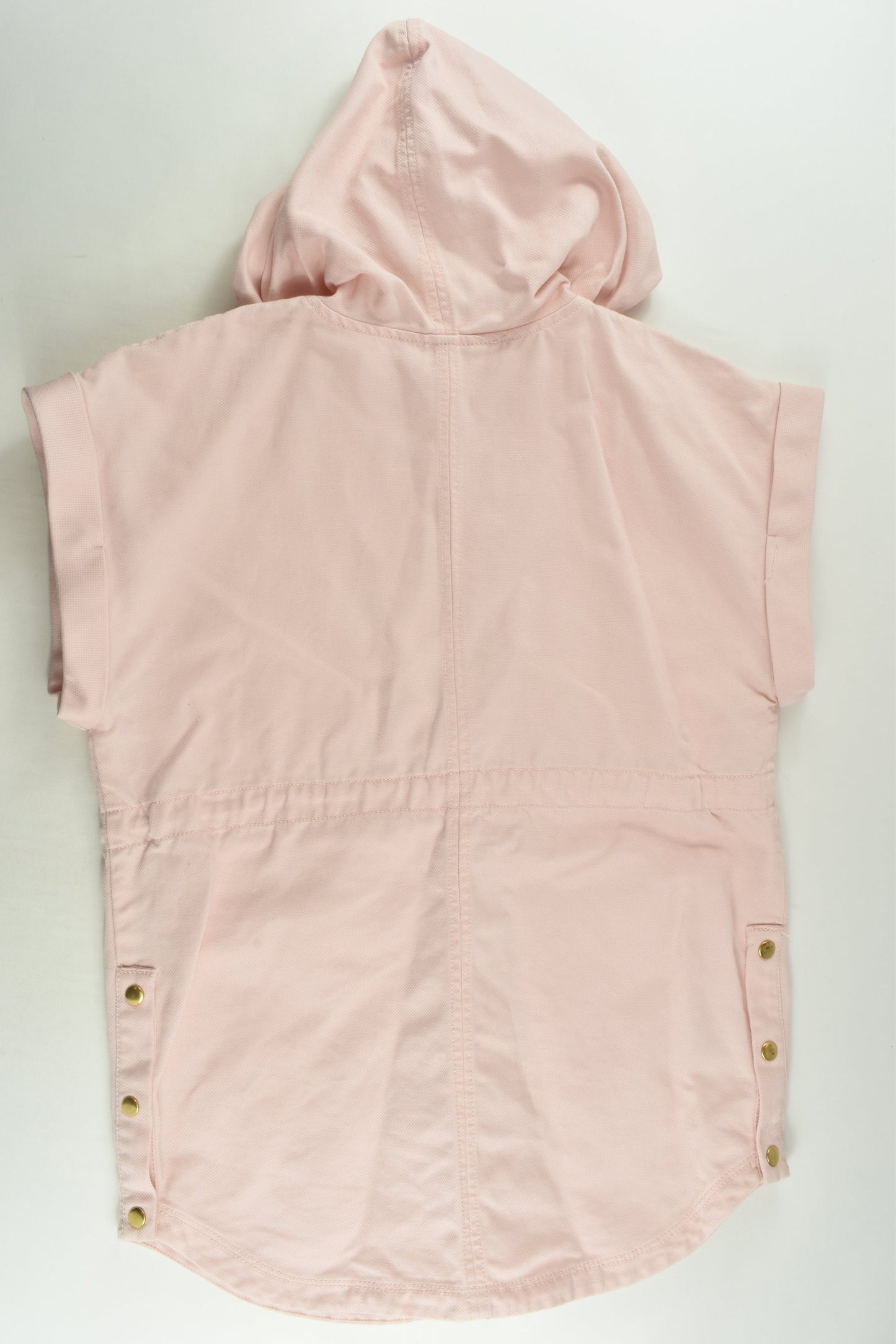 Country Road Size 8-9 Linen Blend Hooded Zip Jumper