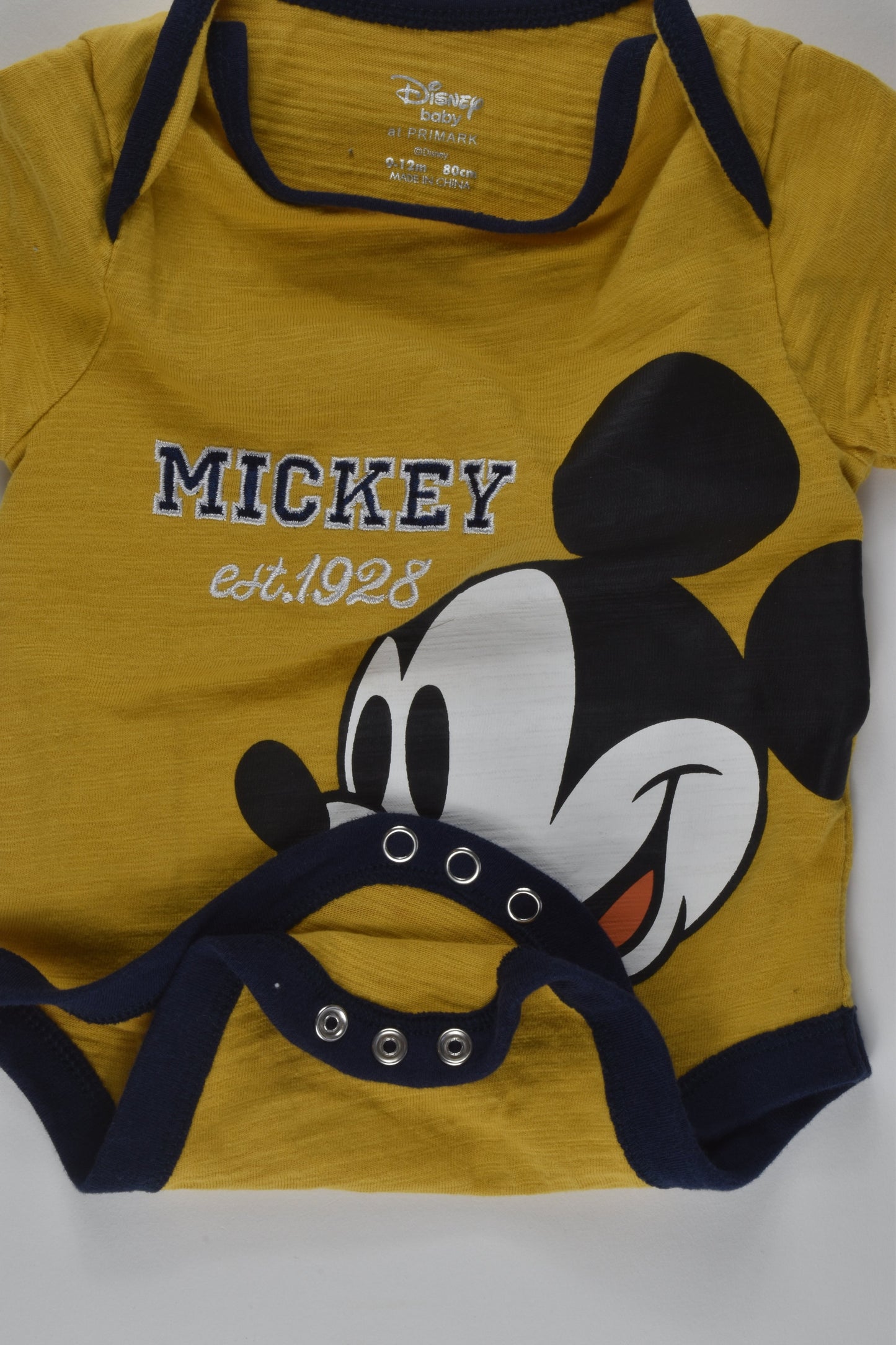 Disney Baby at Primark Size 0 Mickey Mouse Bodysuit