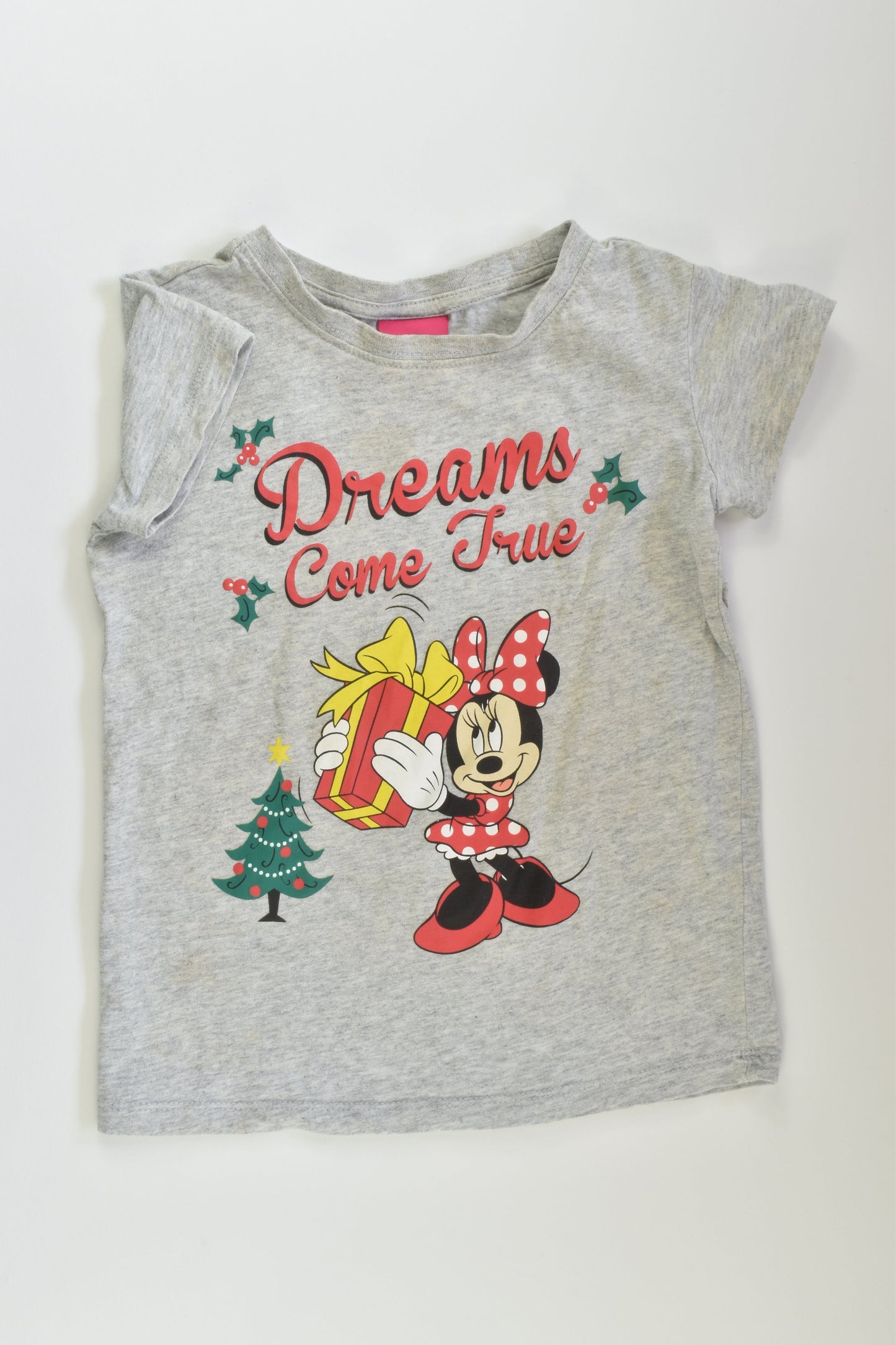 Disney Size 4 Minnie Mouse Christmas T-shirt