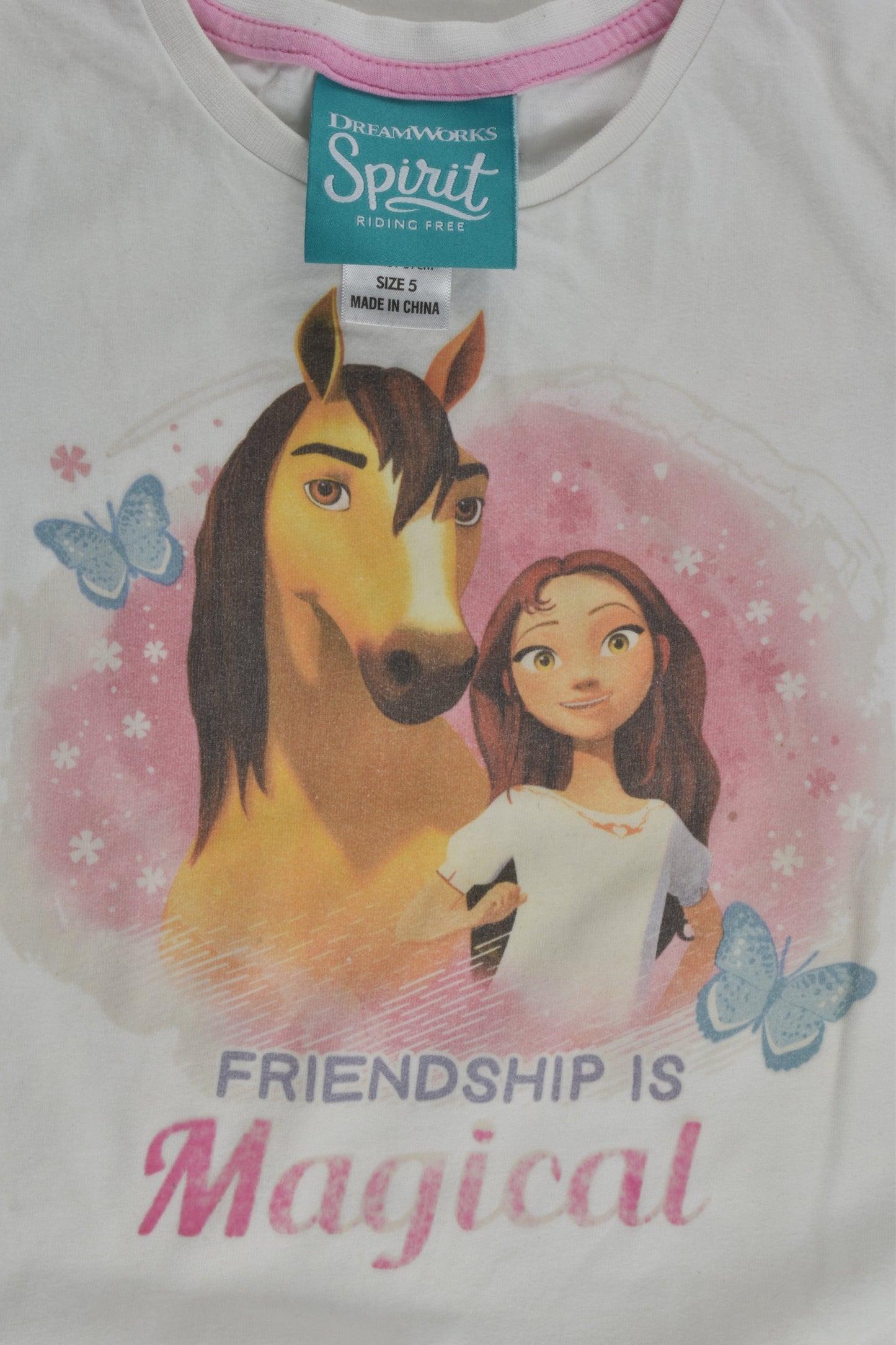 Dreamworks Size 5 Spirit T-shirt