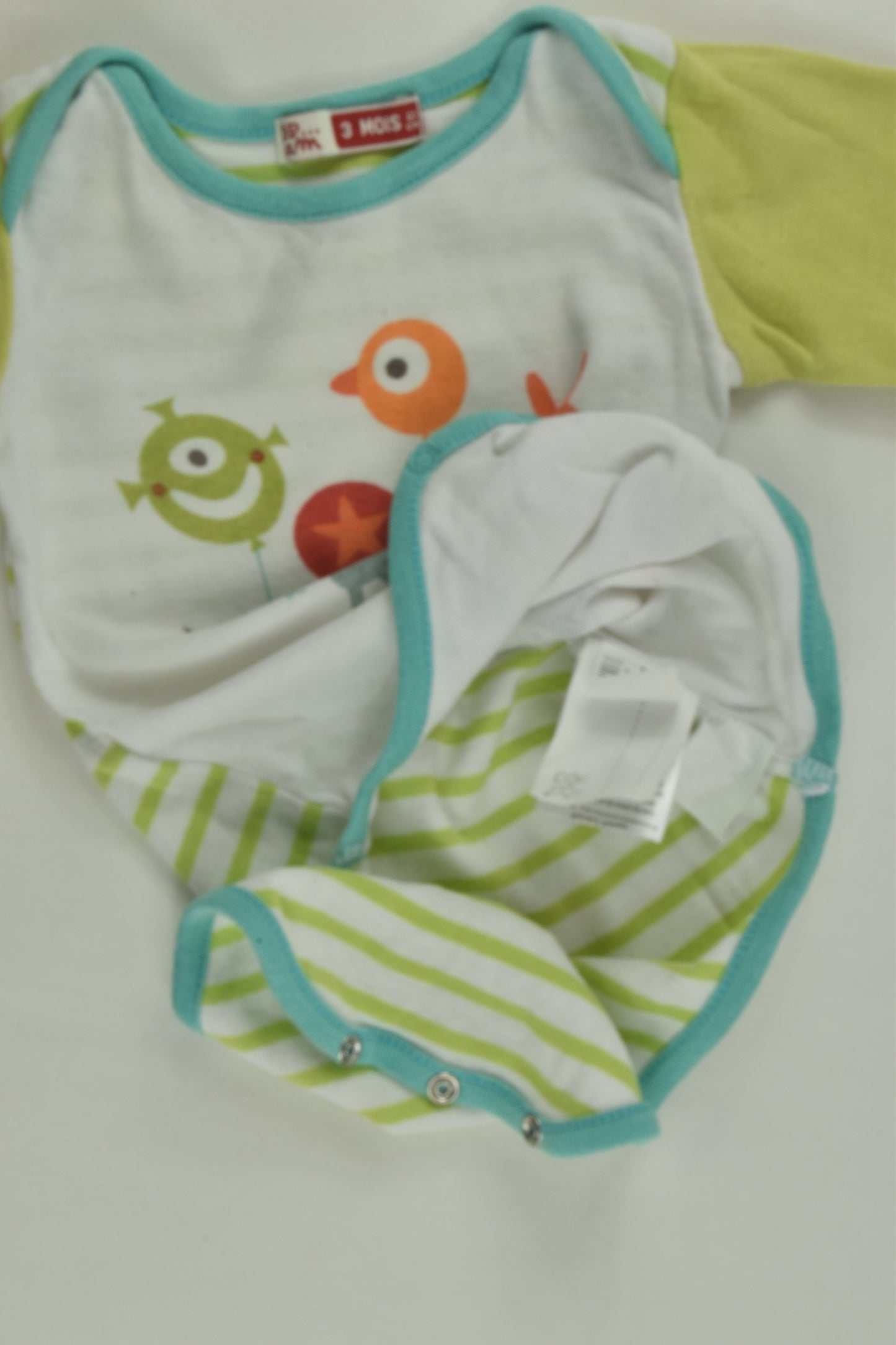 Du Pareil Au Même Size 000 (3 months) Bodysuit