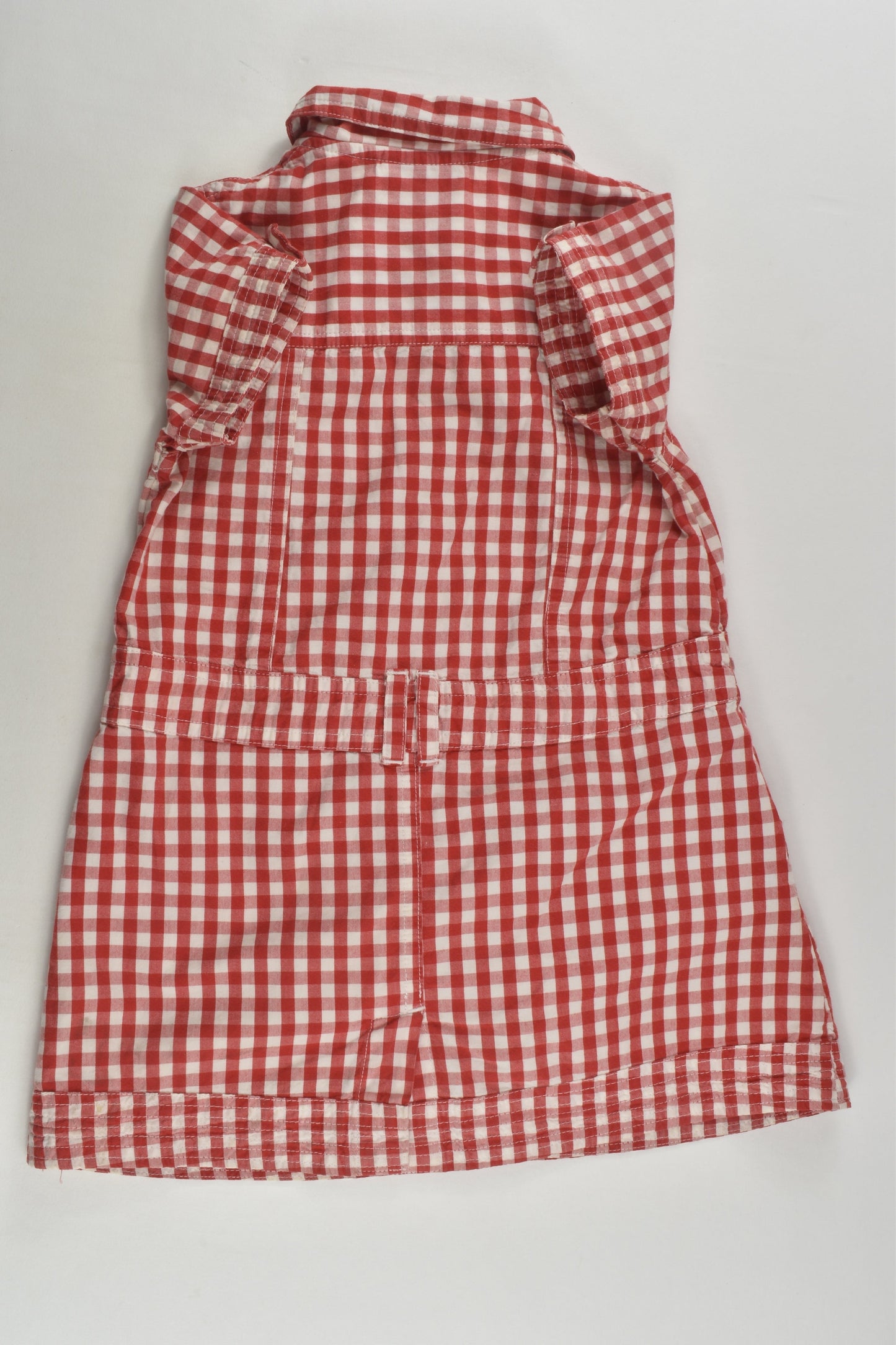 Du Pareil Au Même Size 1-2 (18-23 months) Checked Dress