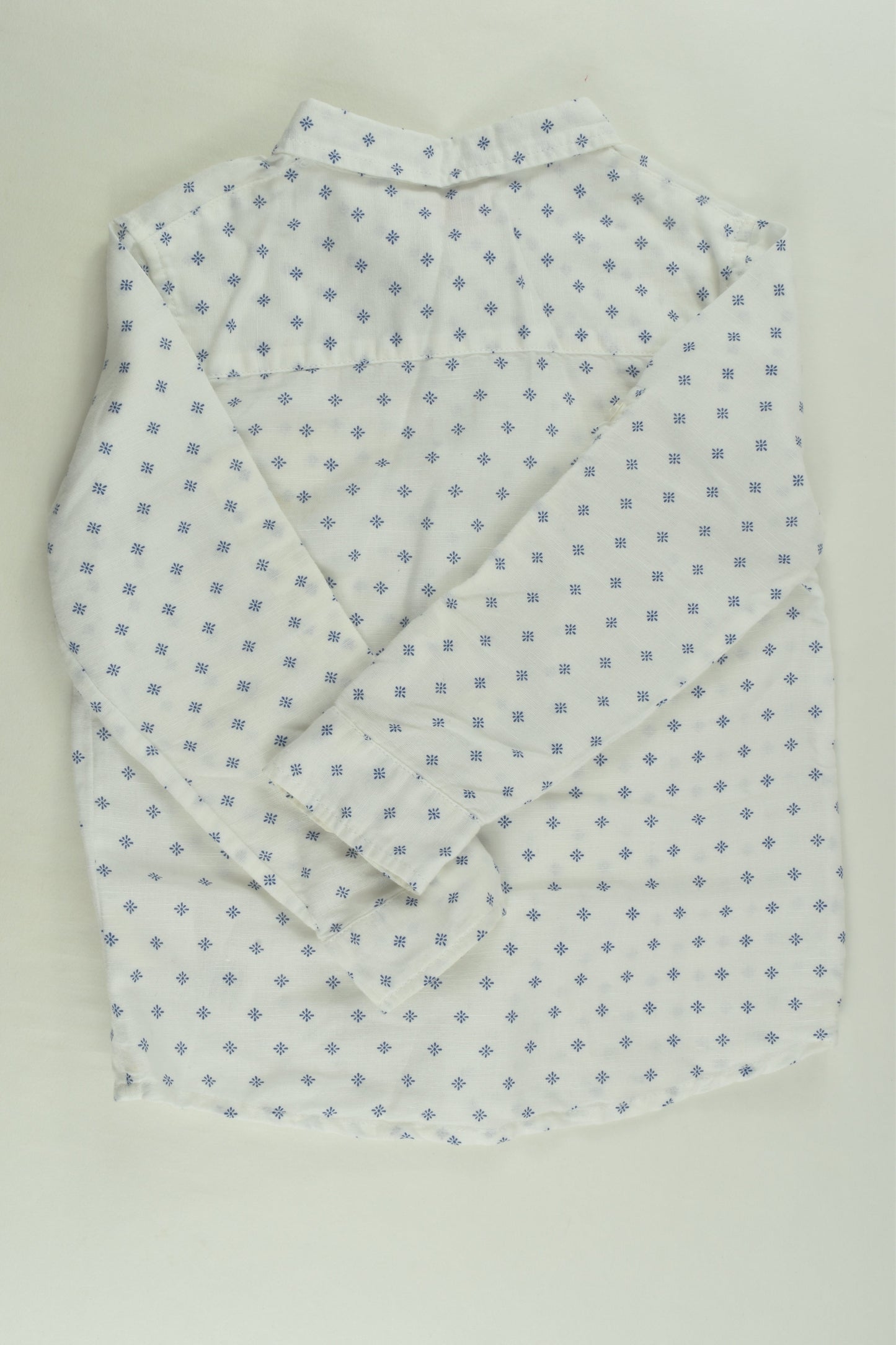 Du Pareil Au Même Size 4 Linen Blend Shirt