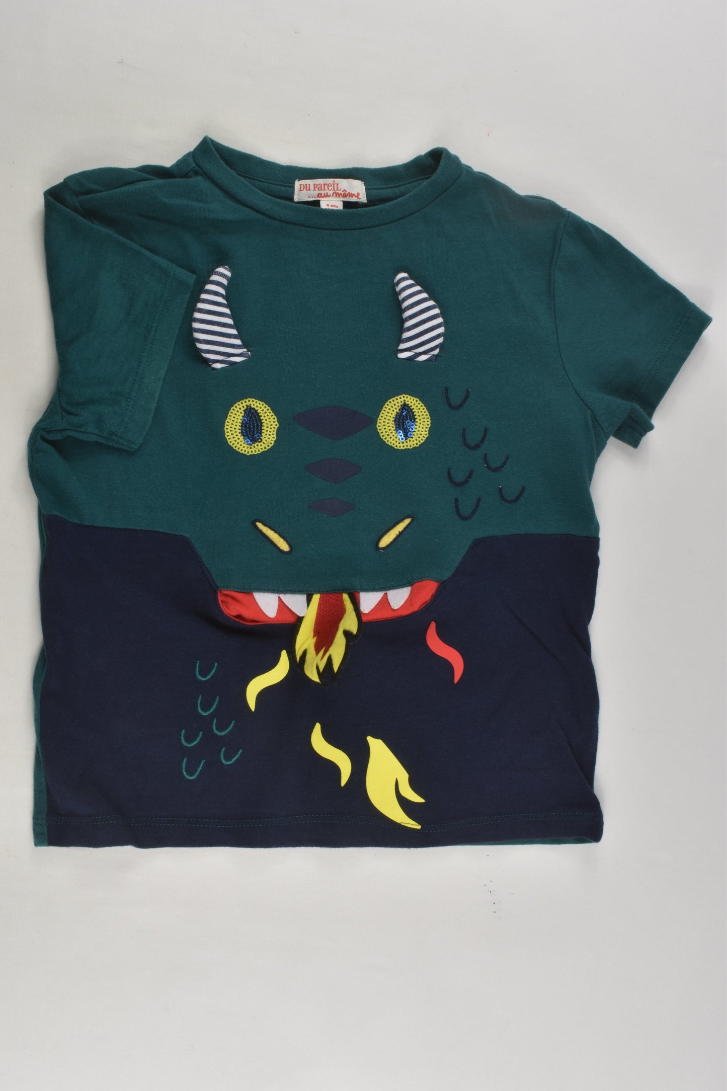 Du Pareil Au Même Size 4 T-shirt
