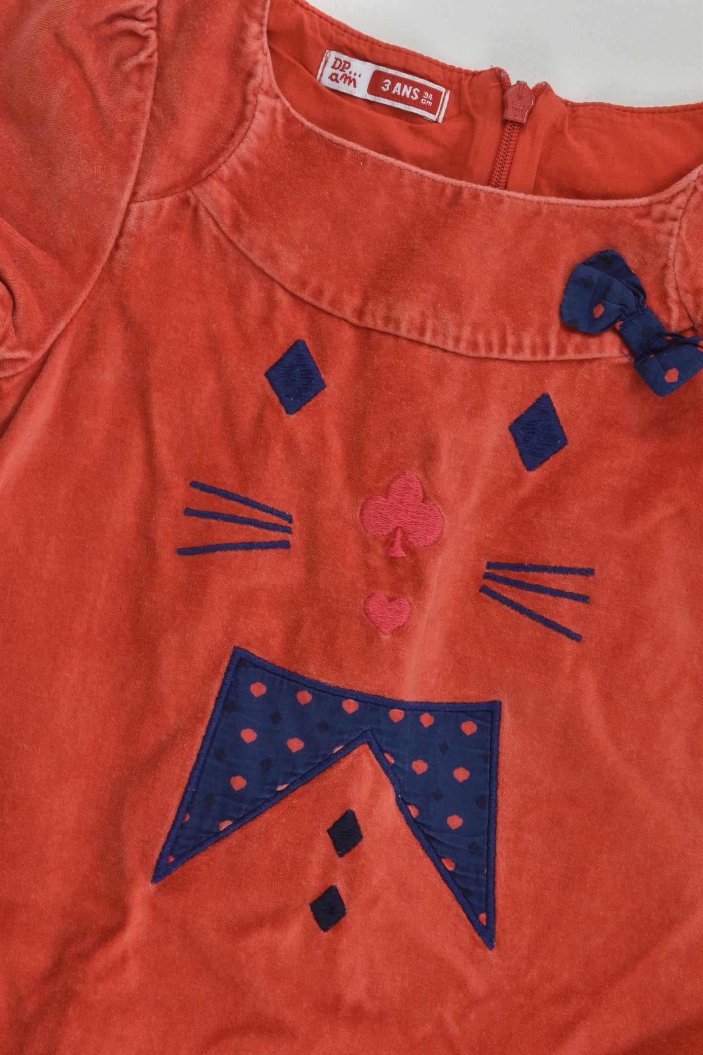 Du Pareil au Même (France) Size 2-3 (3 years, 94 cm) Cord Dress