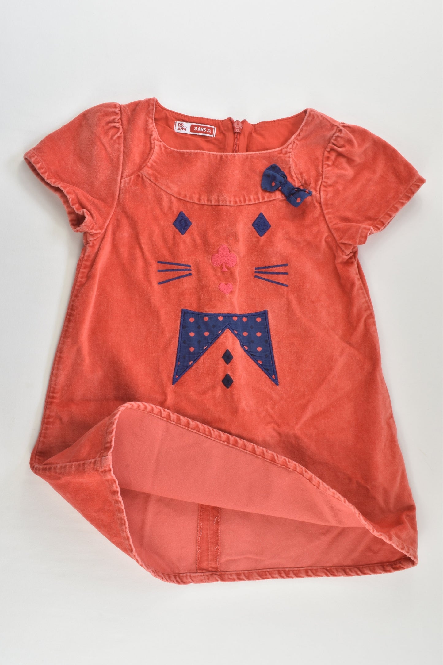 Du Pareil au Même (France) Size 2-3 (3 years, 94 cm) Cord Dress