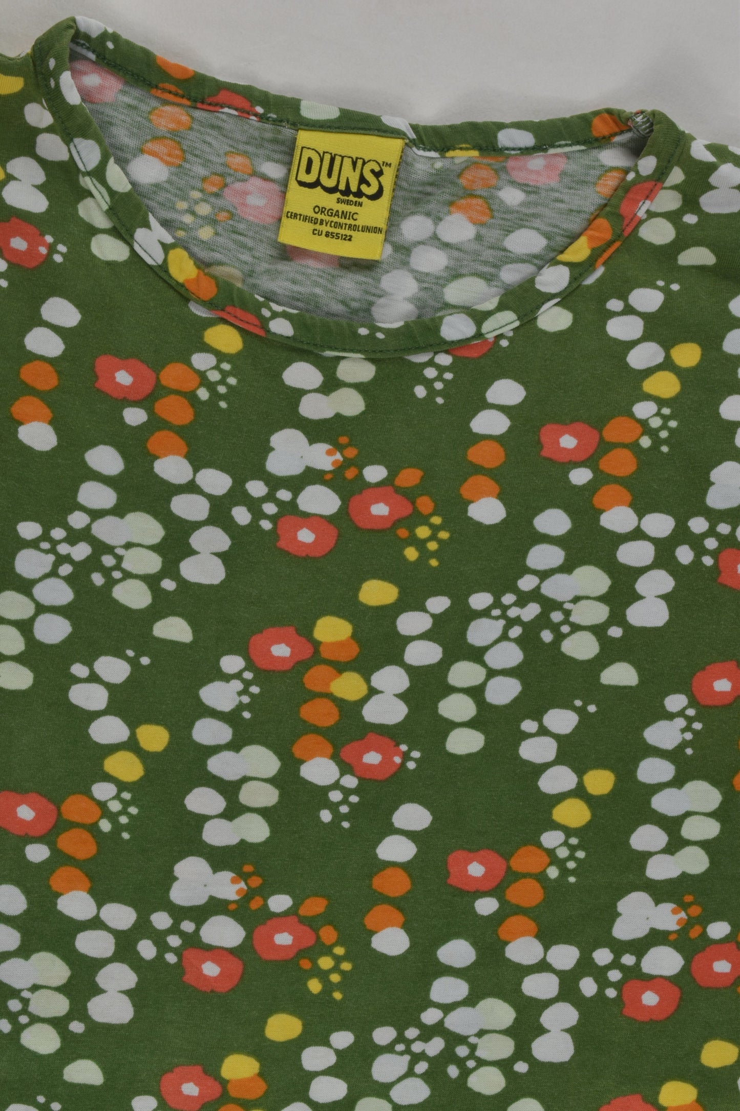 Duns Size 10 (140 cm) Floral T-shirt