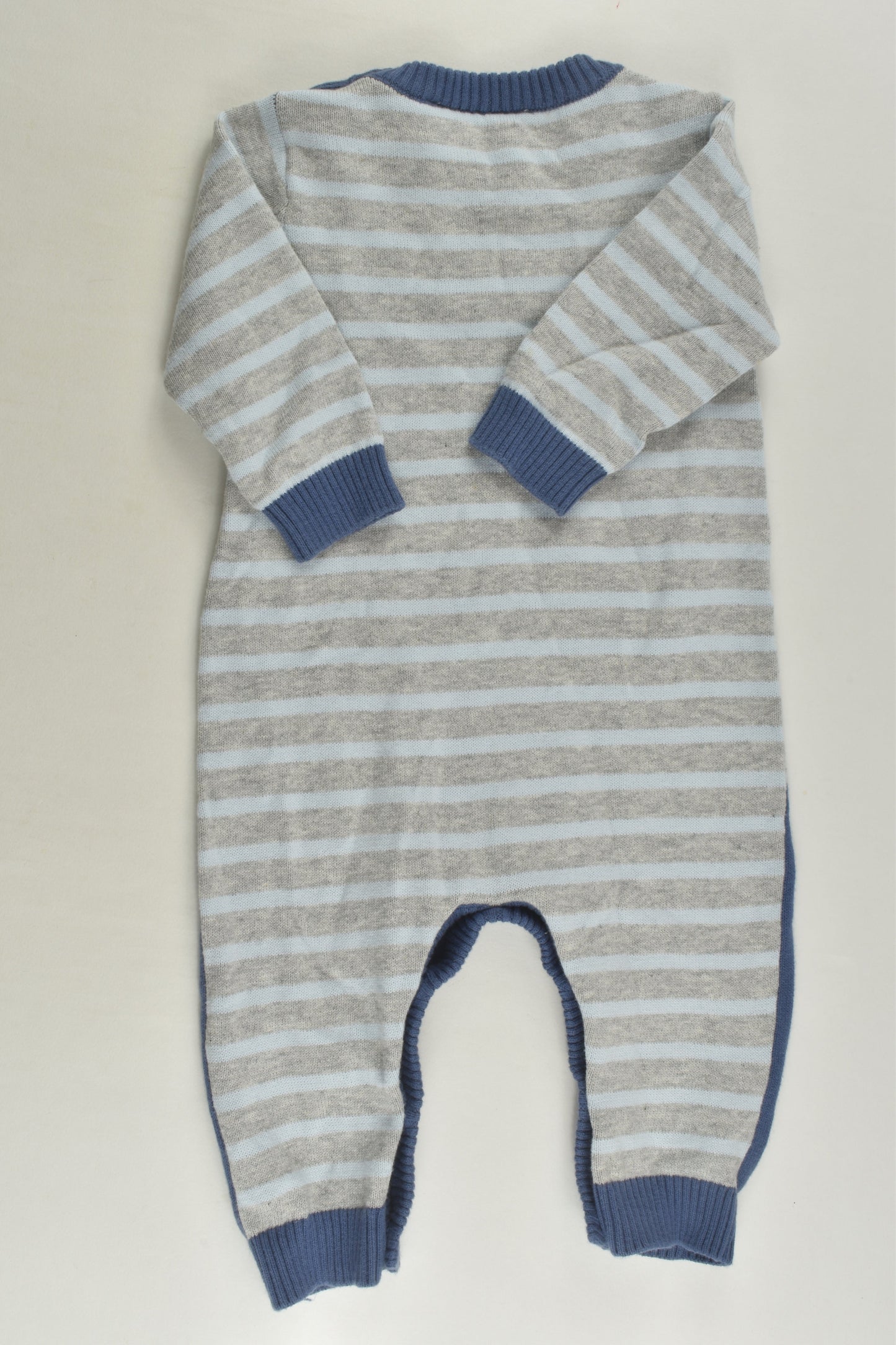 Dymples Size 00 Bear Knit Romper