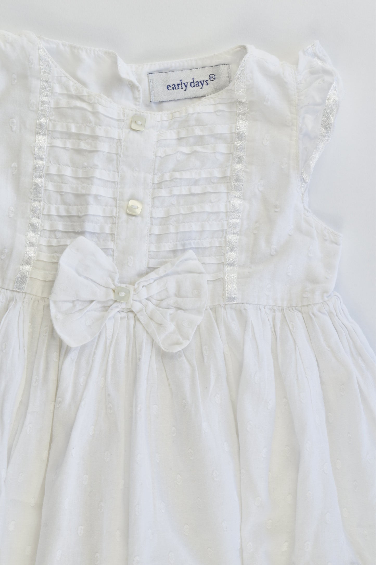 Early Days Size 0 (9-12 months, 74 cm) Fully Lined Dress