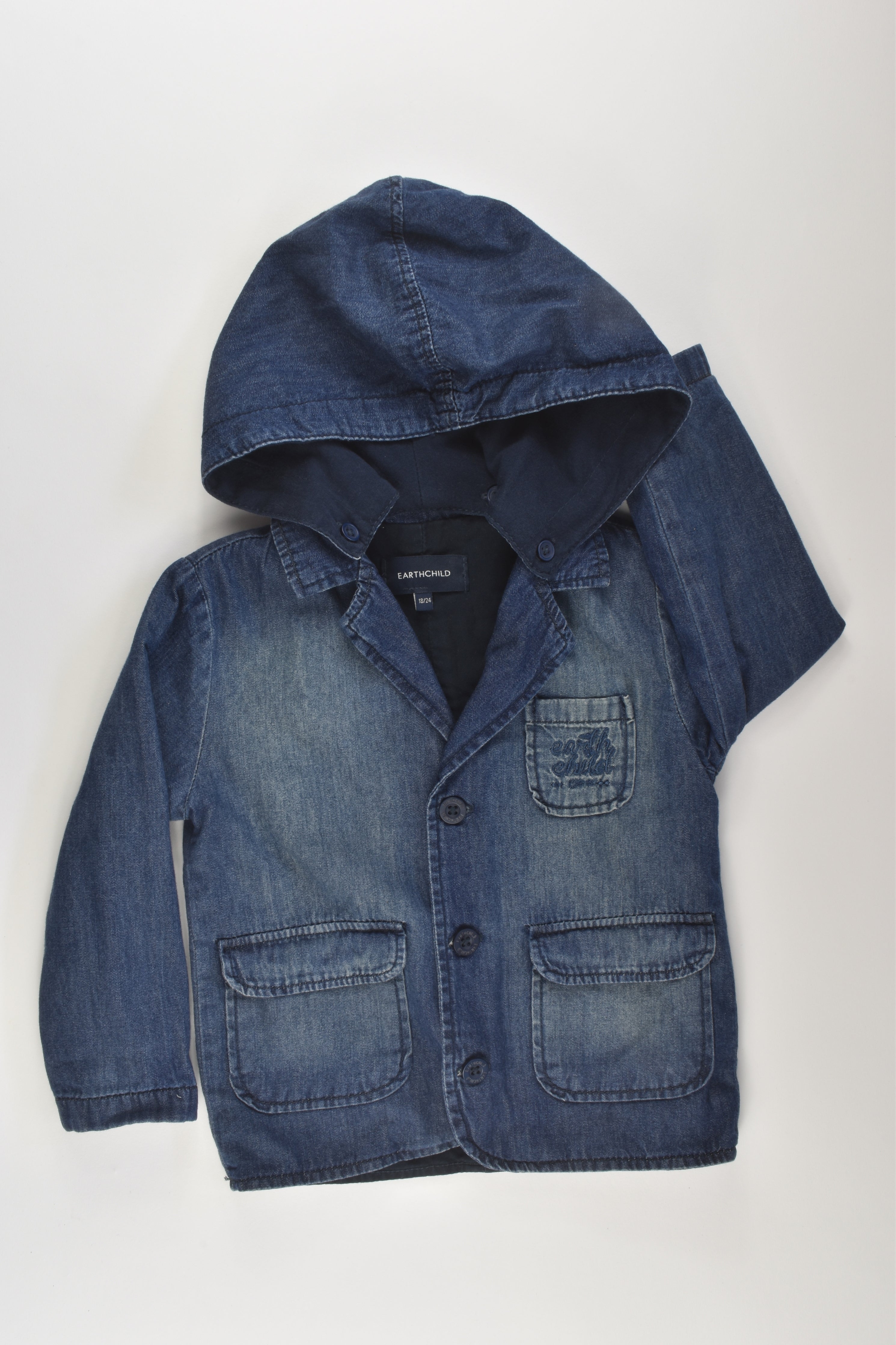 Earth Child Size 2 Denim Jacket