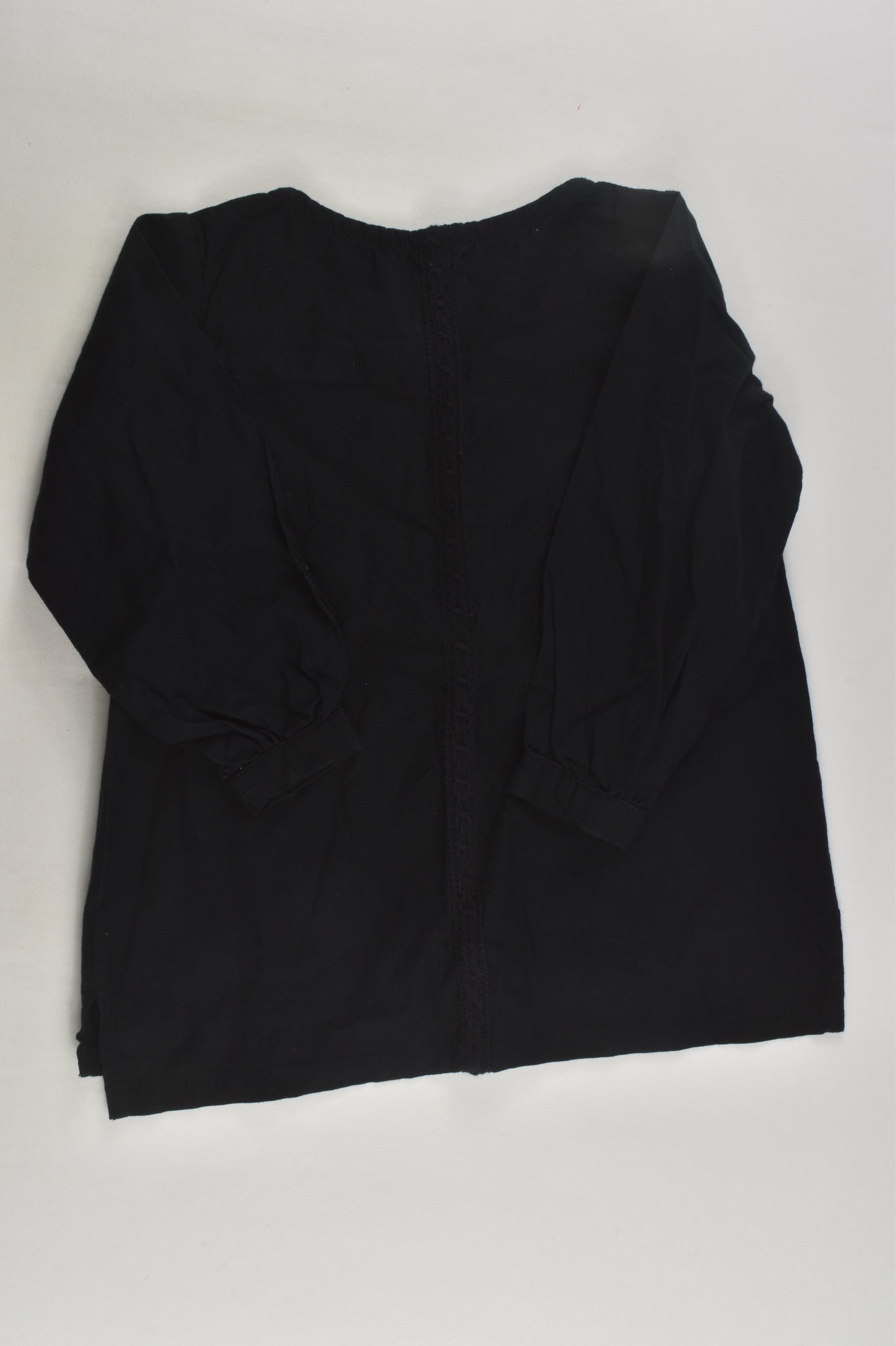 Feather Drum Size 0 Lined Embroidery Tunic/Blouse