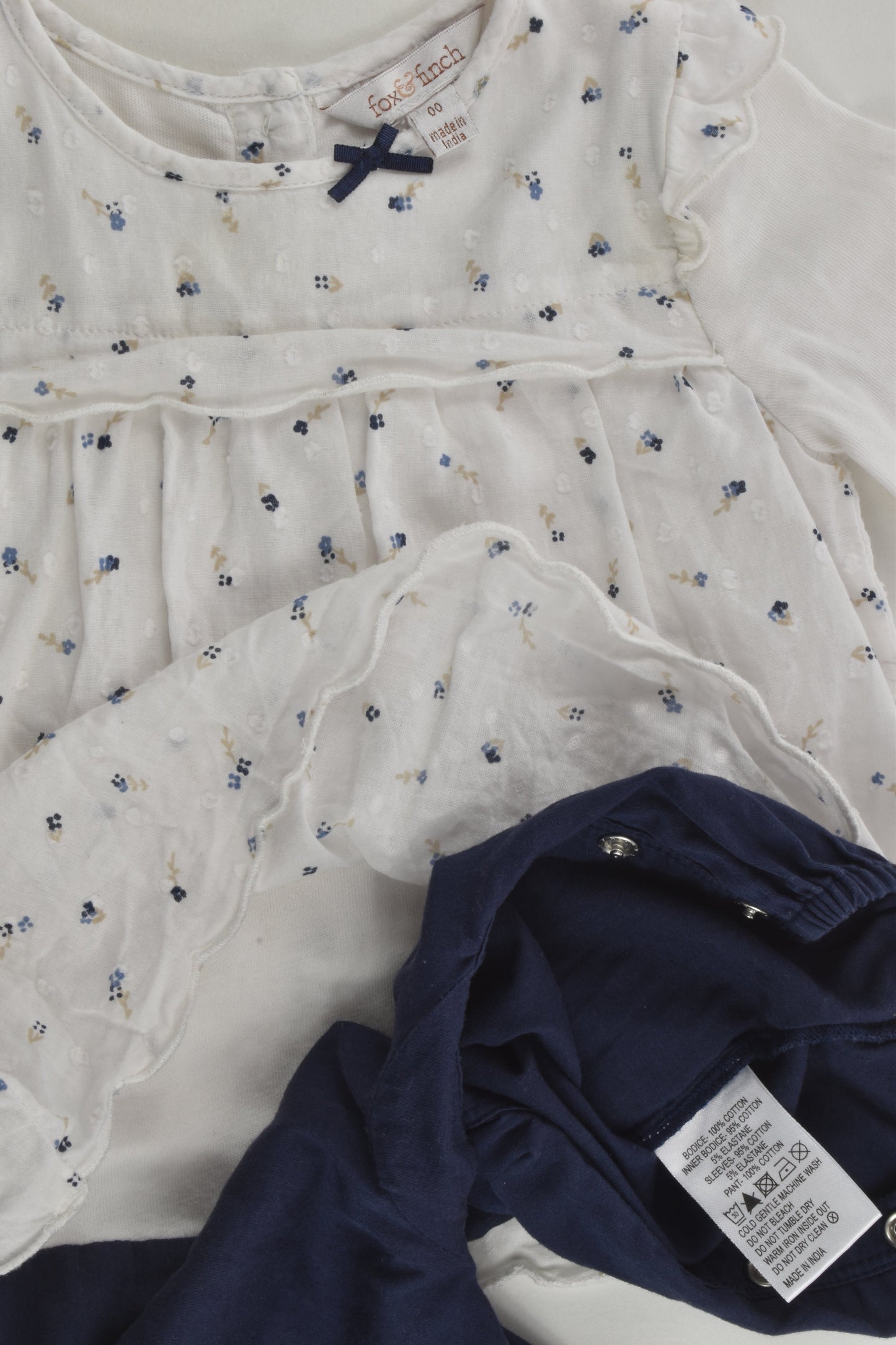 Fox & Finch Size 00 Romper
