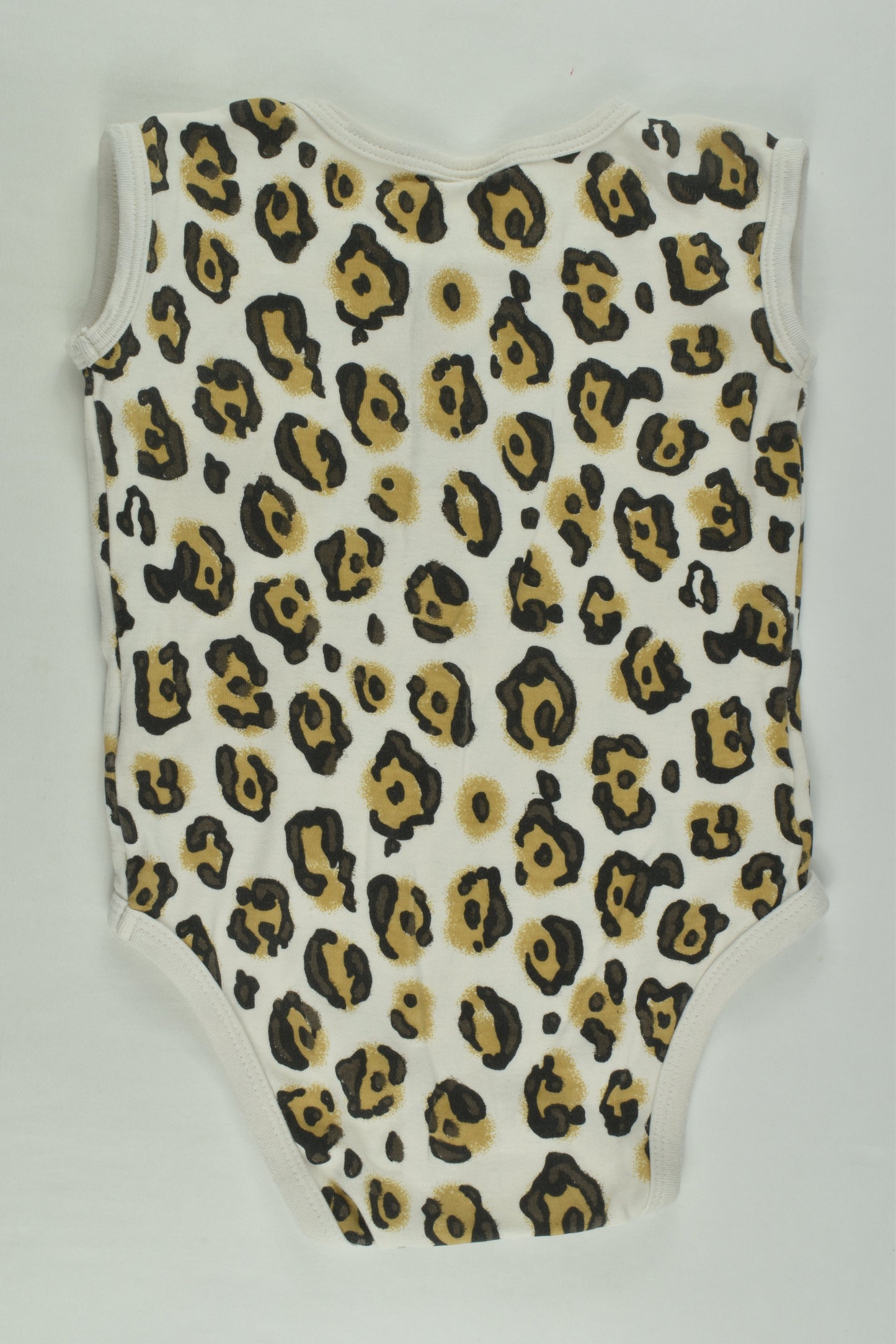 Frankie Jones the Label Size 1 Leopard Print Bodysuit