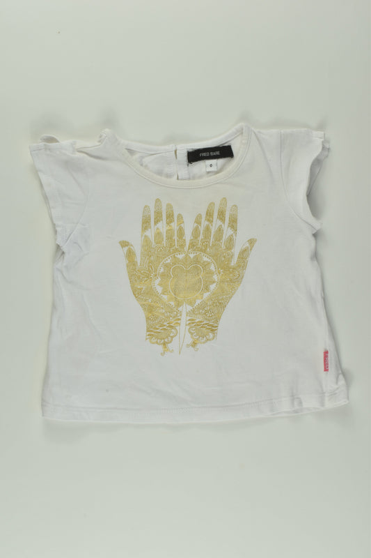 Fred Bare Size 0 T-shirt