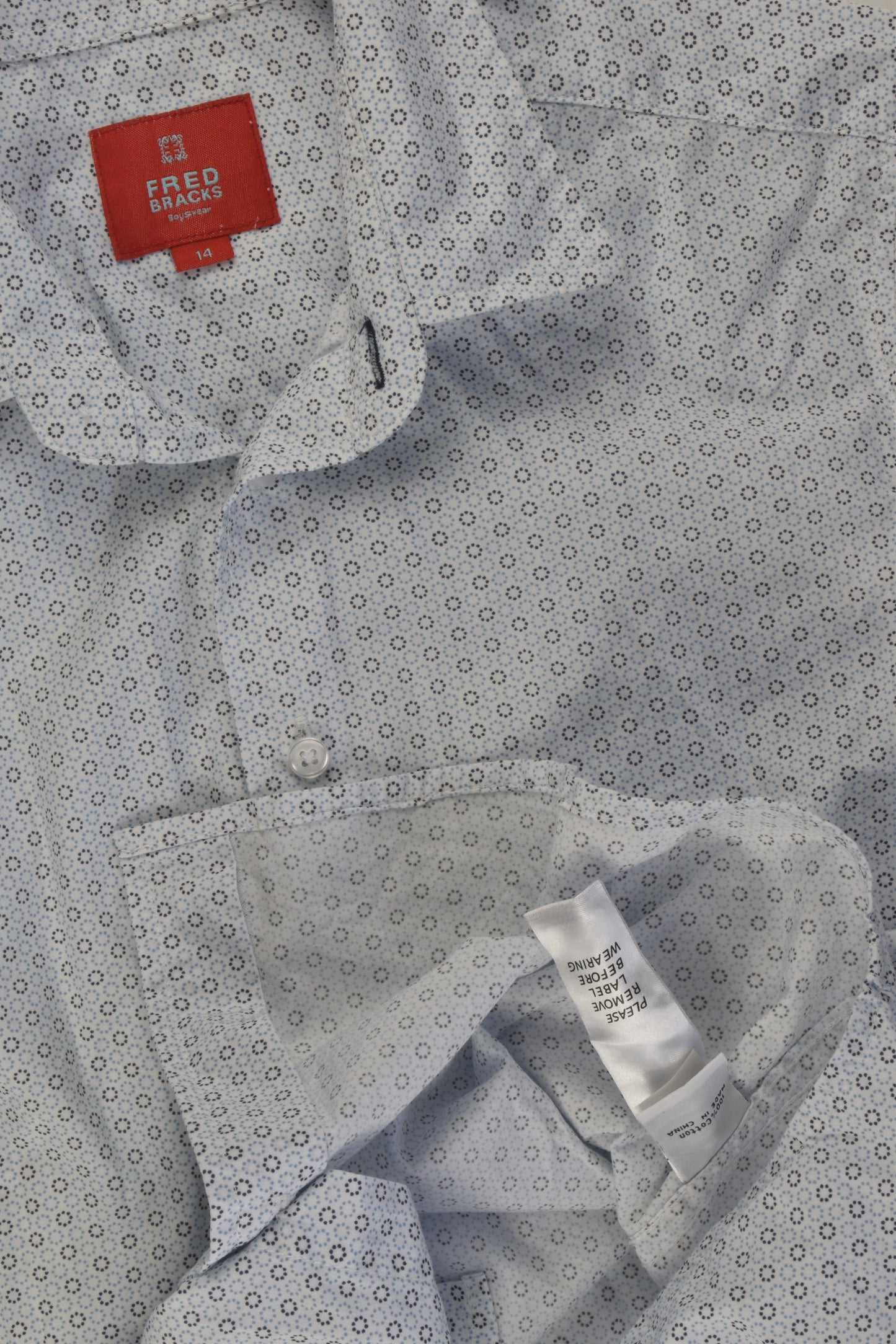 Fred Bracks Size 14 Shirt