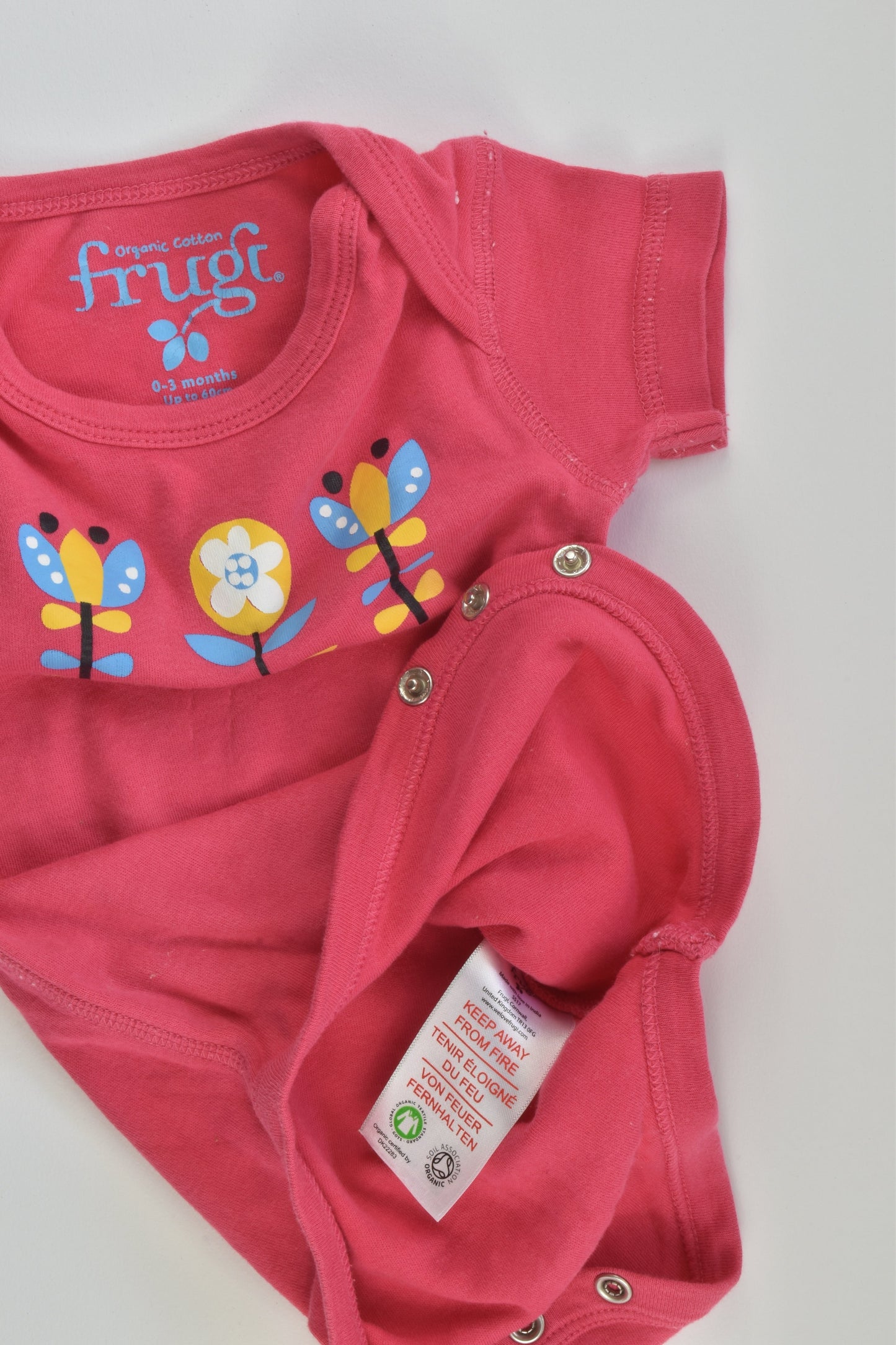 Frugi Size 000 Organic Bodysuit