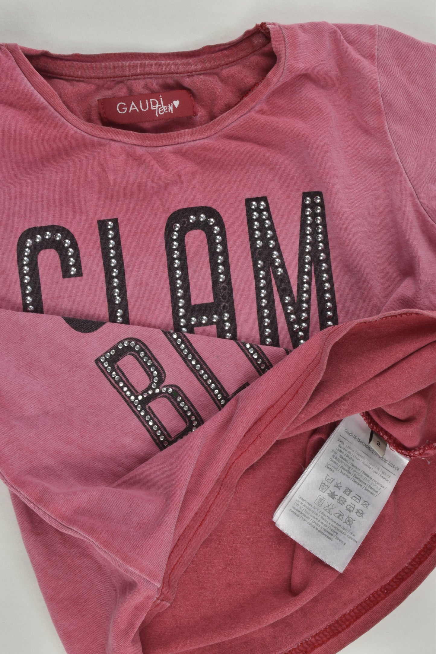 Gaudi Teen Size 2 'Glam Black' Top