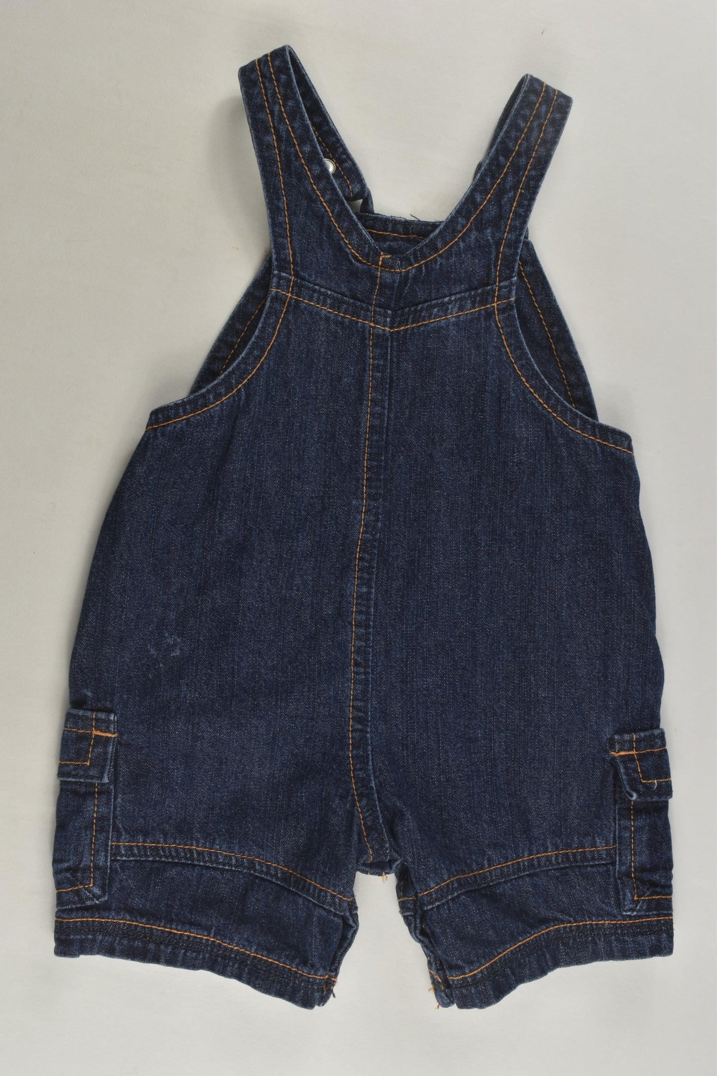 George Size 00 (6 months) Short Denim Overalls
