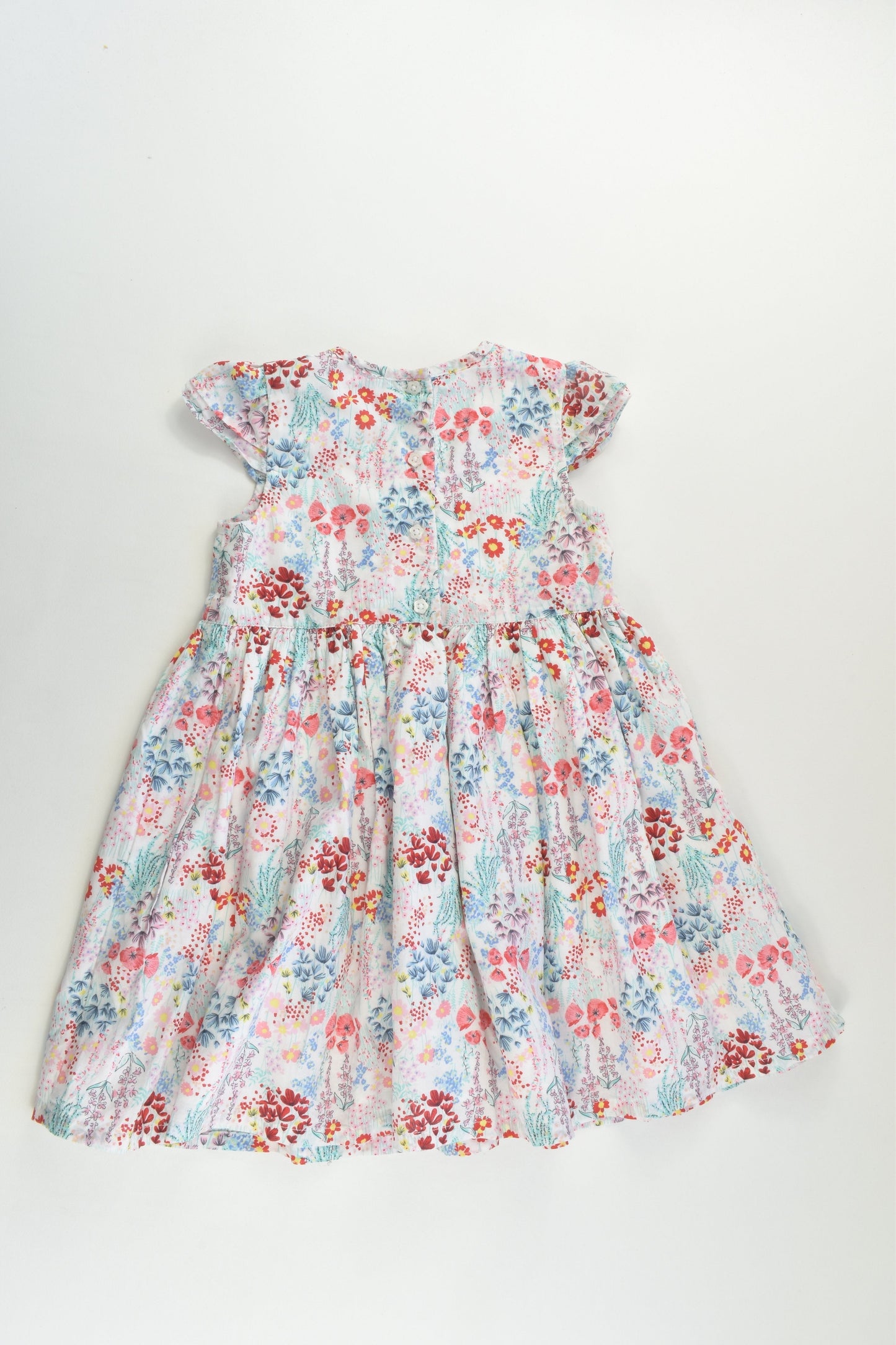 George Size 2 (18-24 months, 86.92 cm) Lined Floral Dress