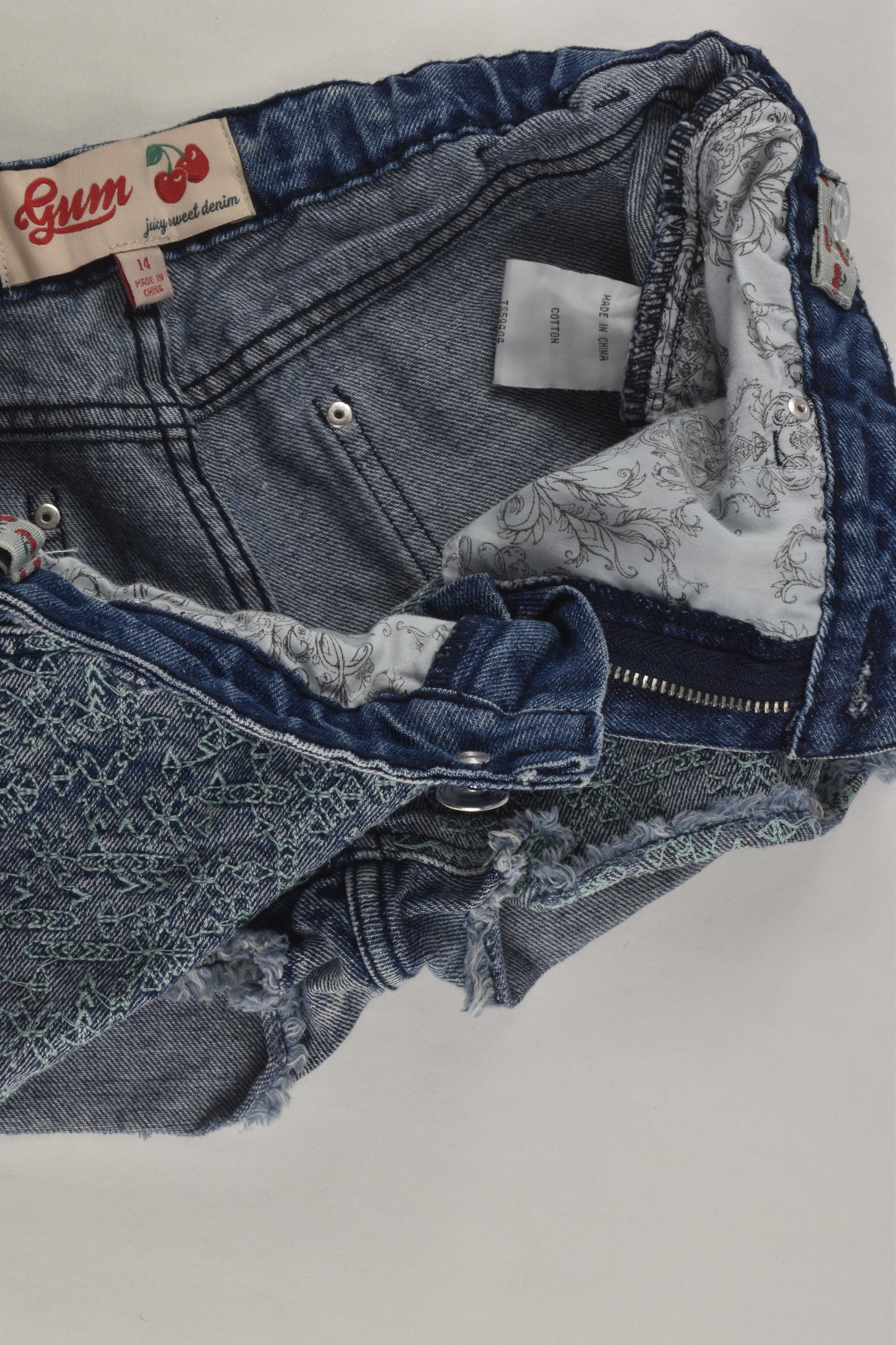 Gum Size 14 Denim Shorts