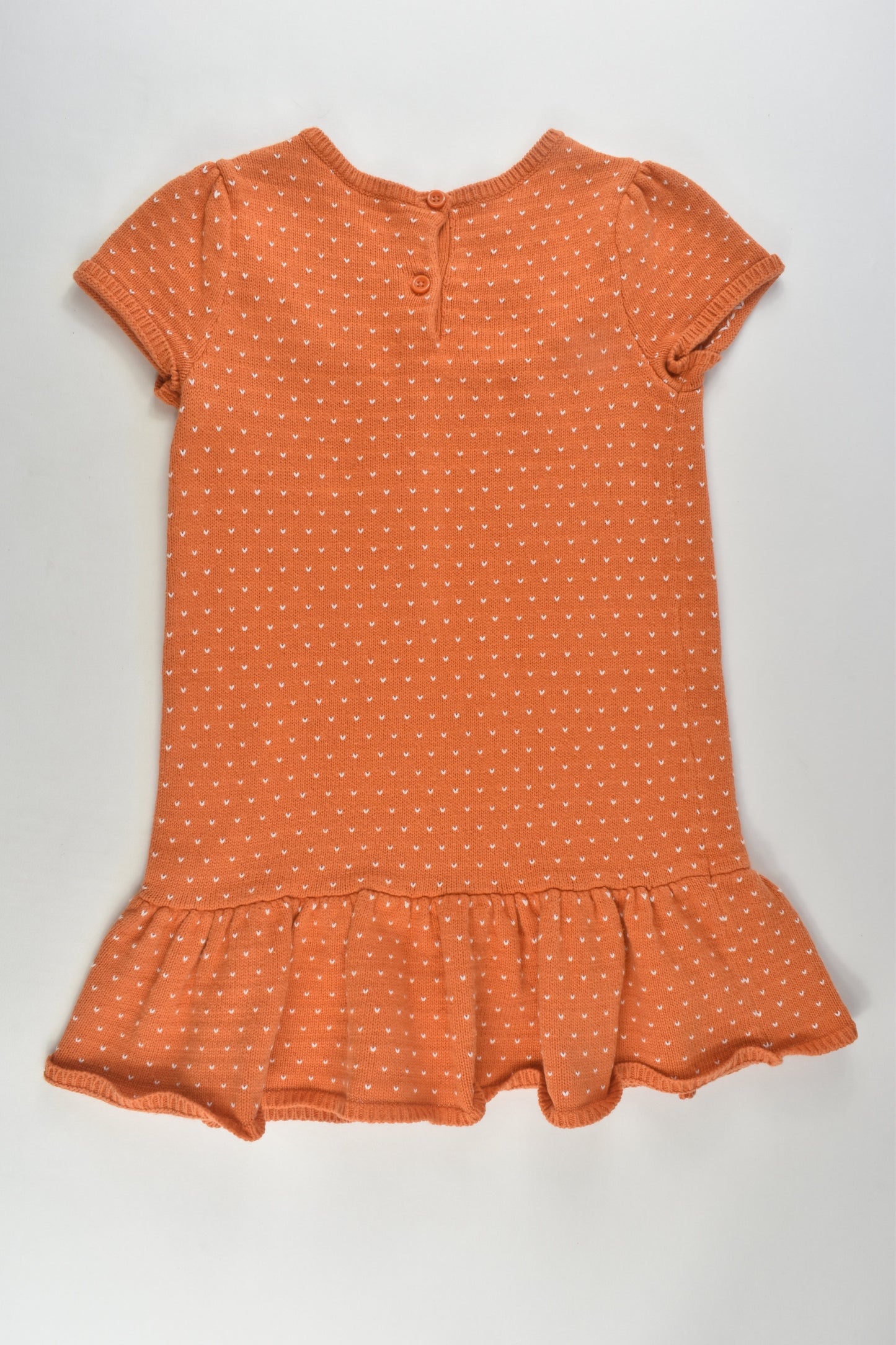 Gymboree Size 5 Pumpkin Knit Dress