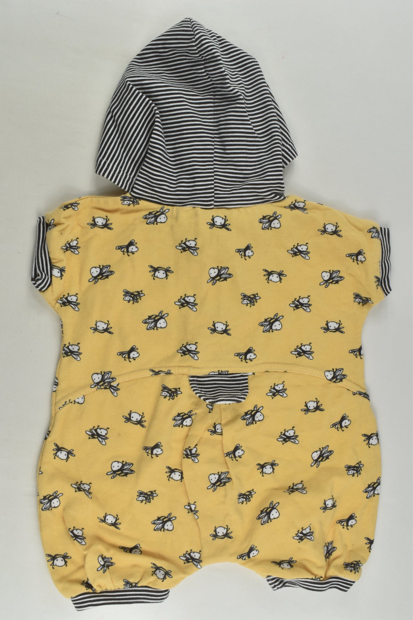 H&M Size 000 Bee Short Romper
