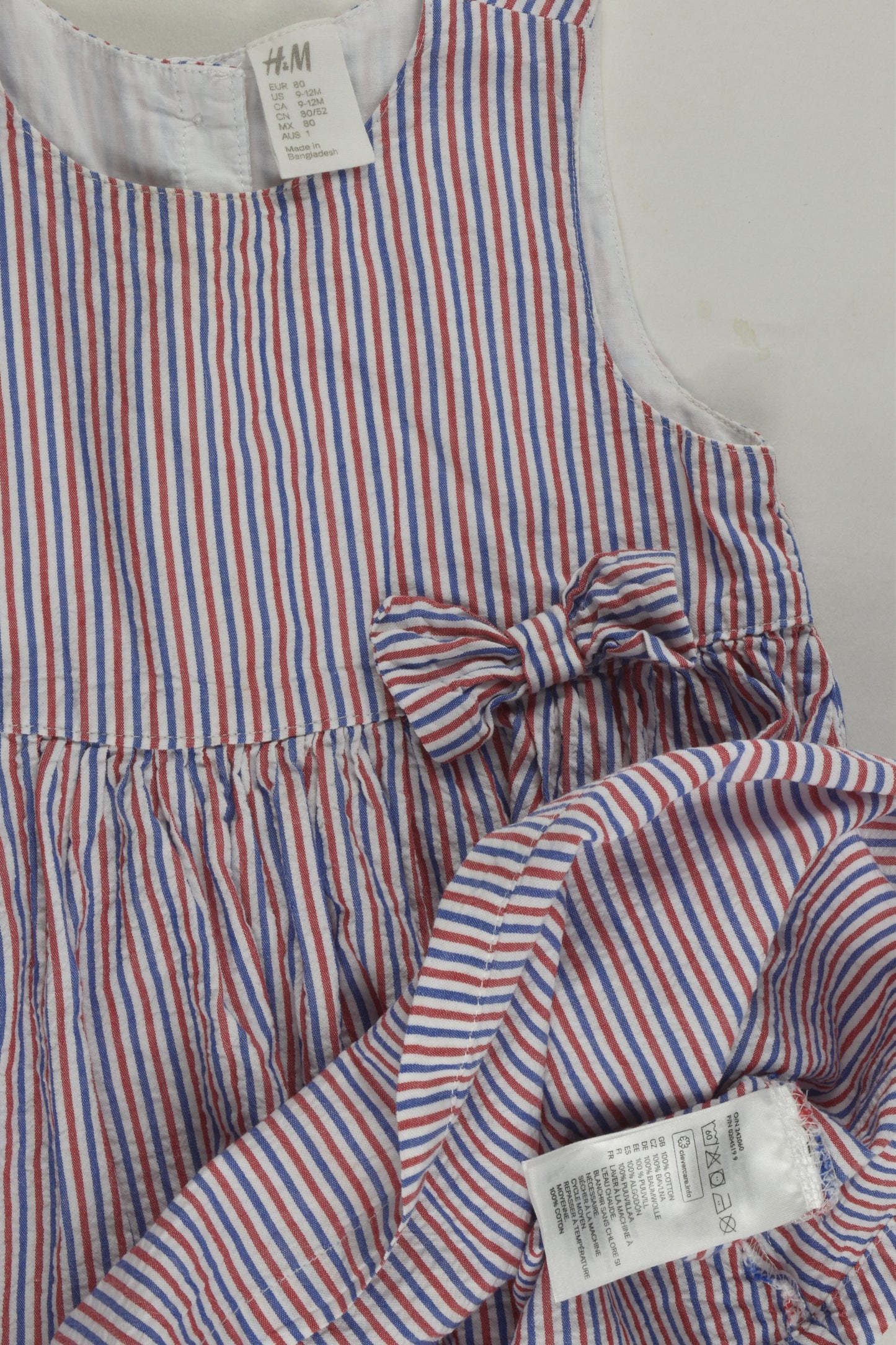 H&M Size 1 Striped Dress