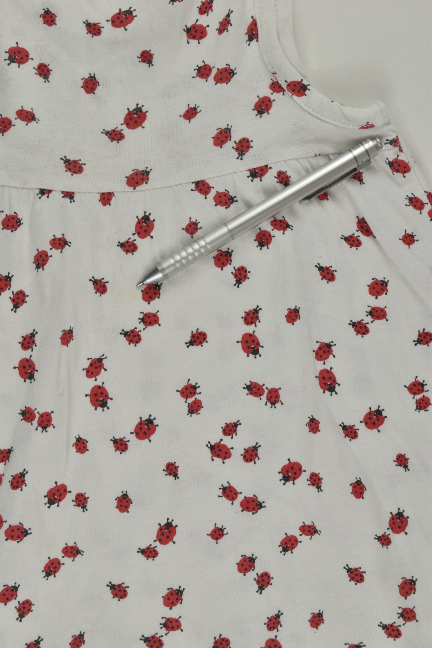 H&M Size 3-4 (98/104 cm) Ladybug Dress