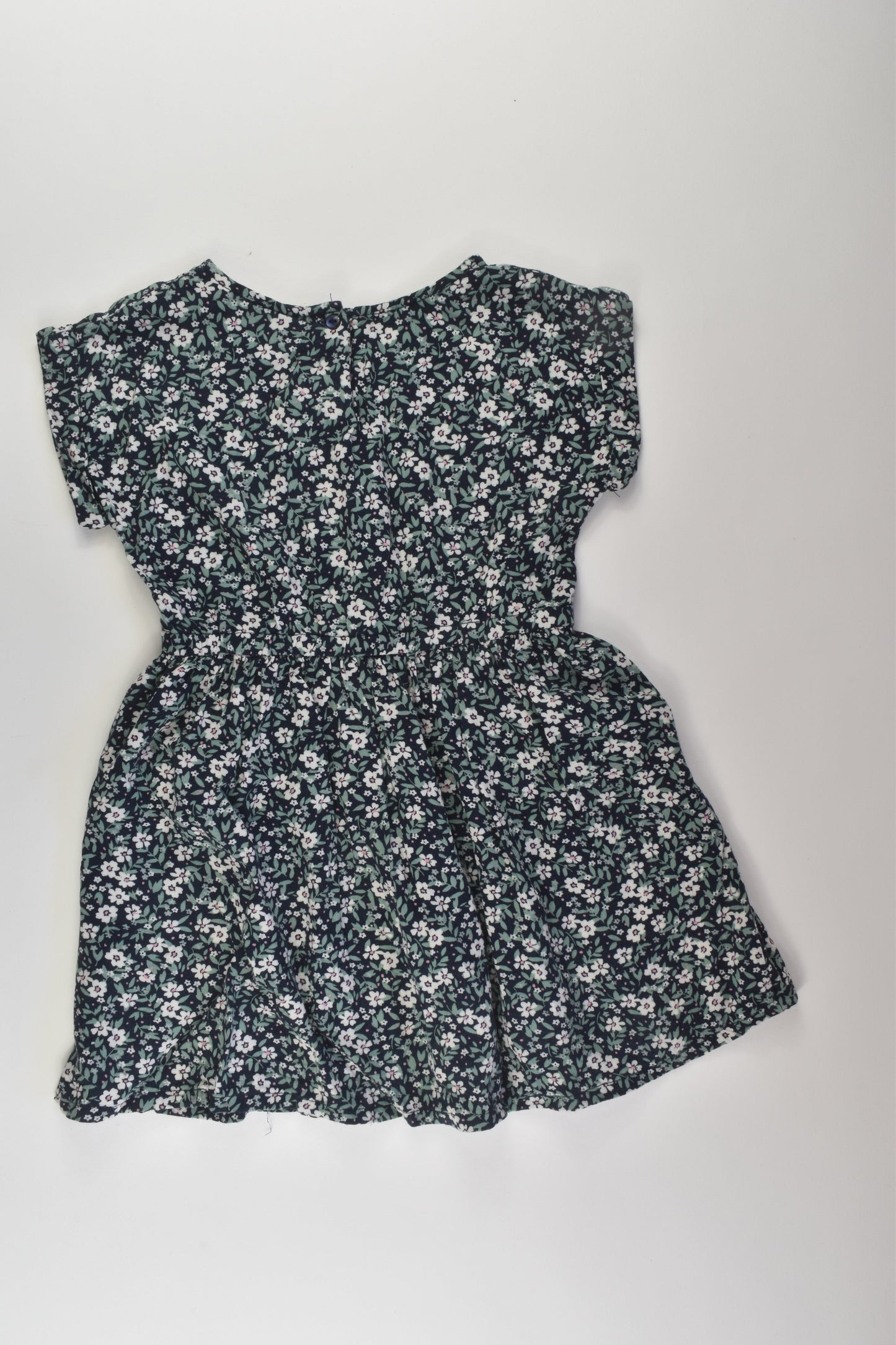 H&M Size 3-4 Floral Viscose Dress