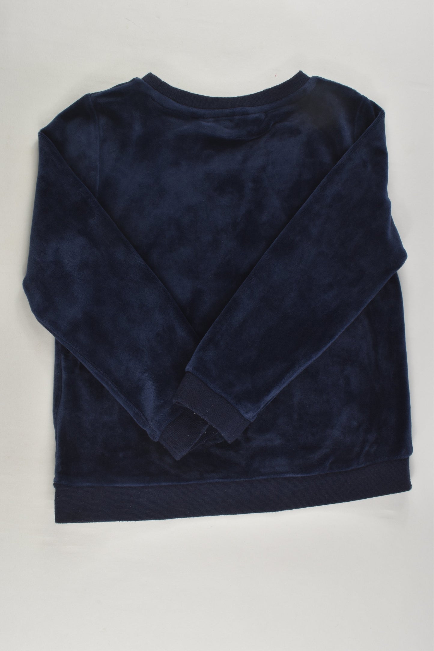 H&M Size 3-4 Velour 'Happy Times' Sweater