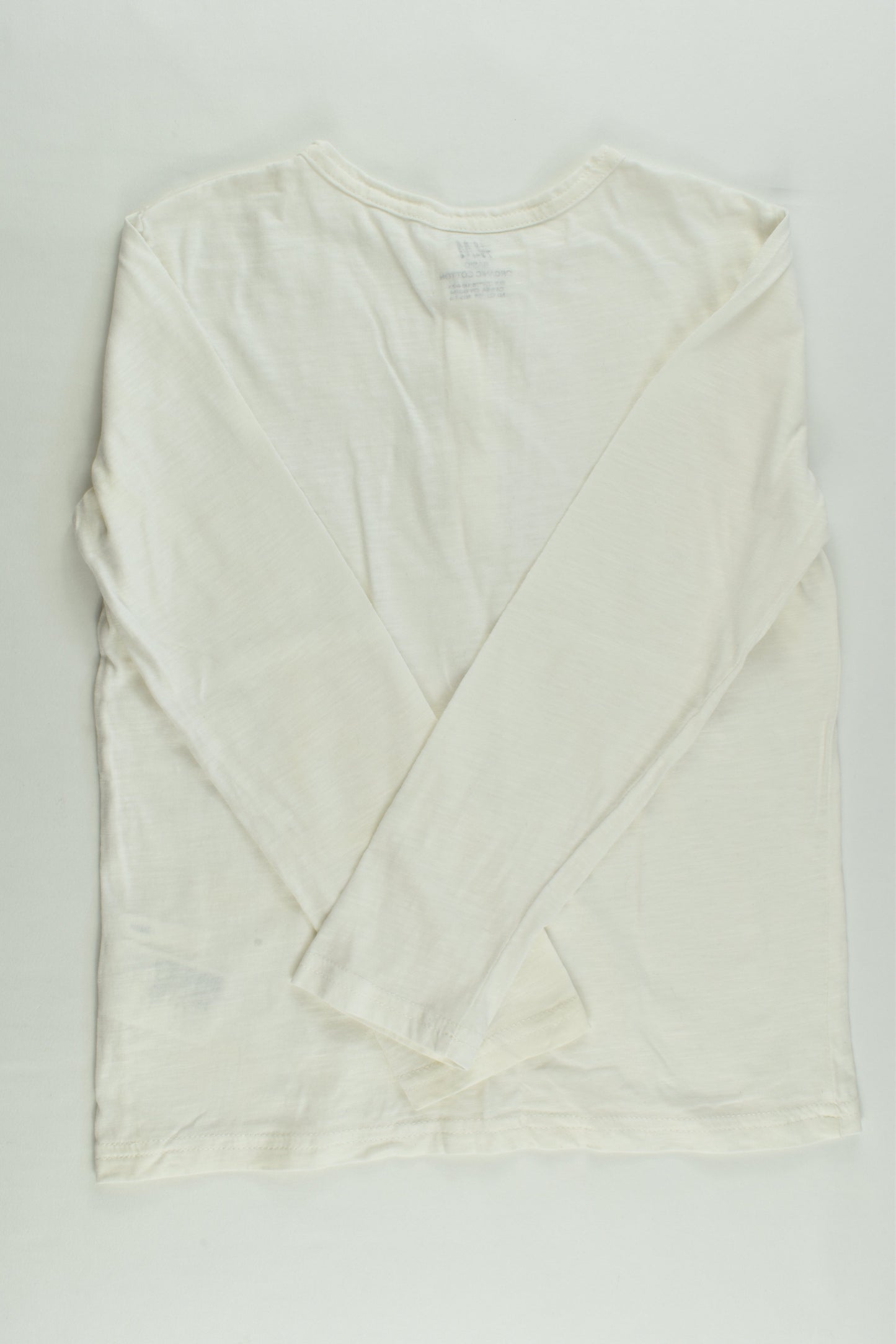 H&M Size 7-8 Organic Button Front Top