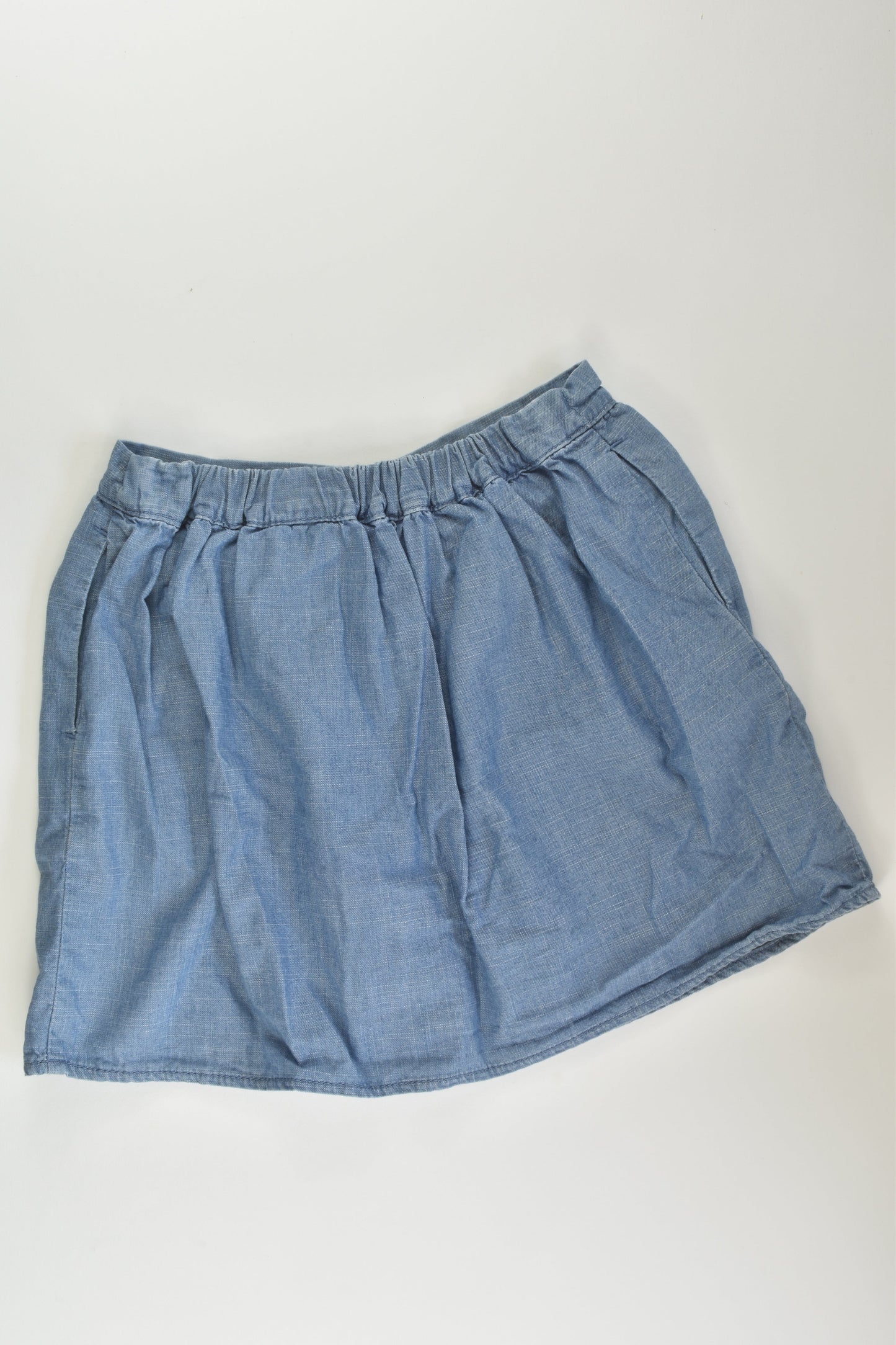 H&M Size 7 Lightweight Denim Skirt