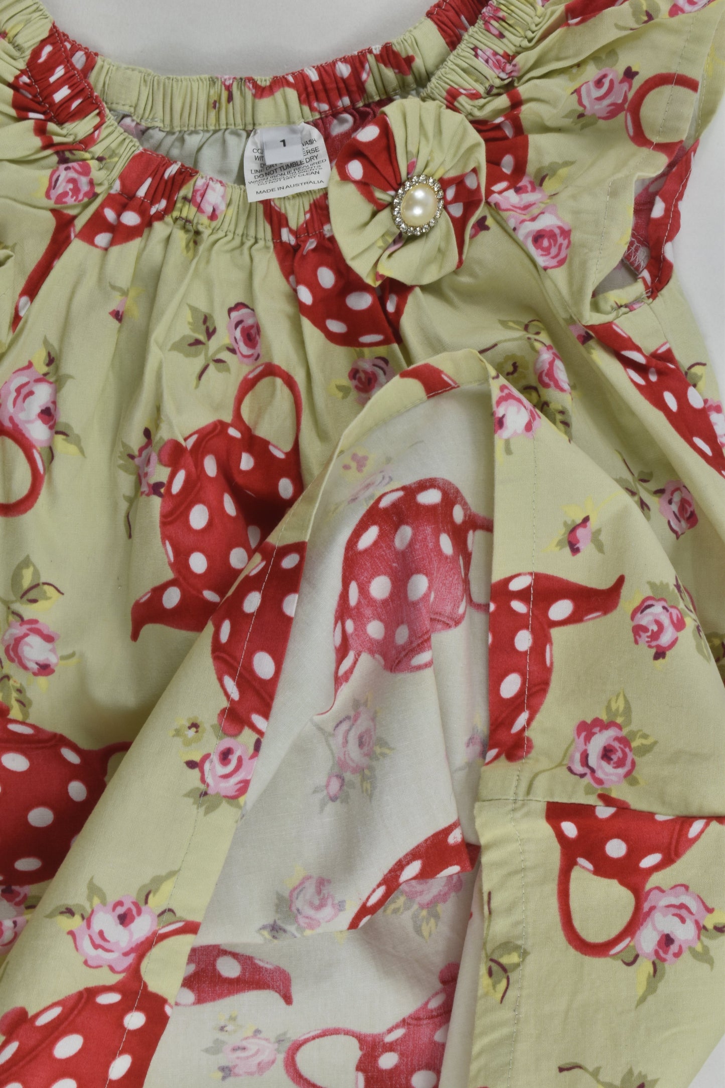 Handmade Size 1 Teapots Dress